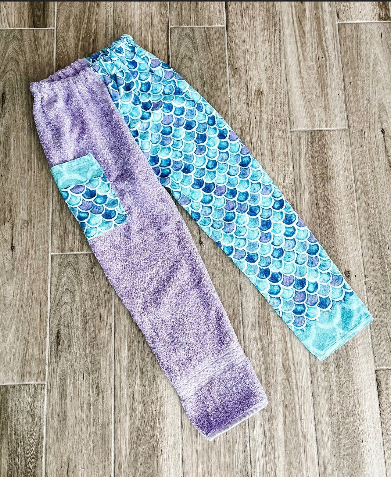 Mermaid Scales Towel Pants