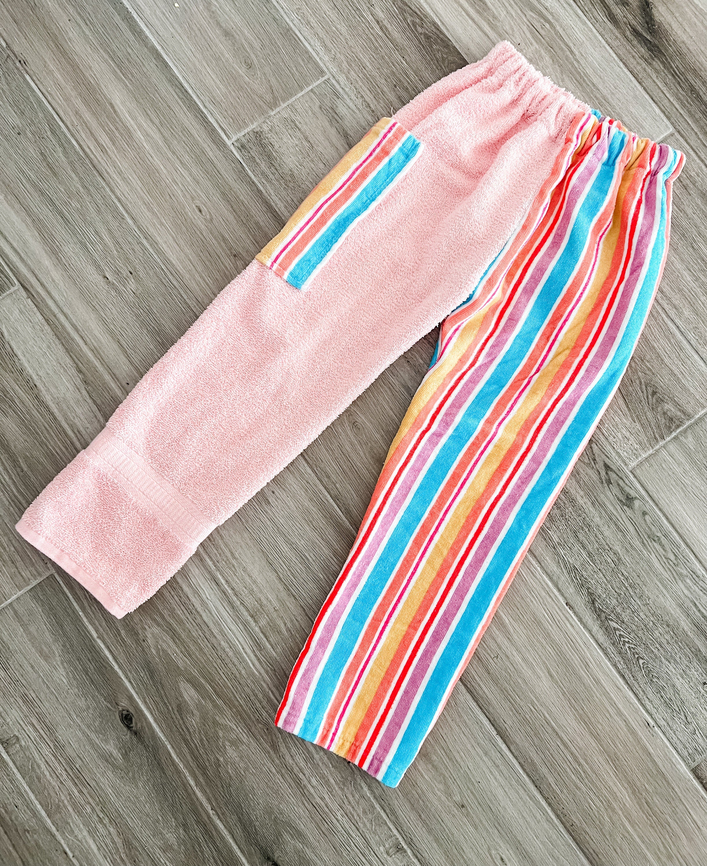 Candy Stripe Towel Pants