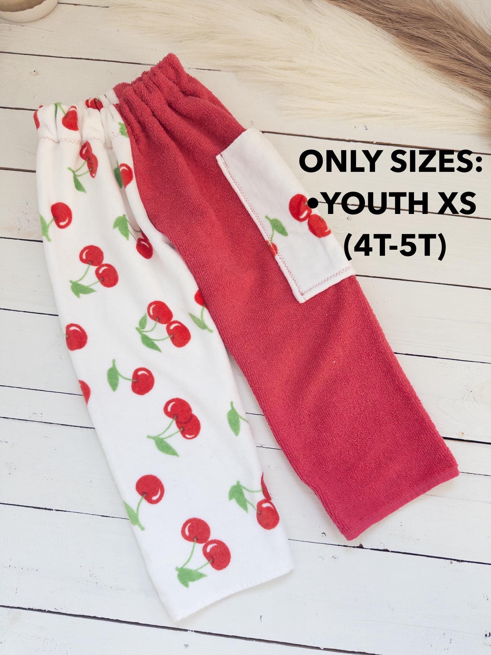 Classic Cherry Towel Pants