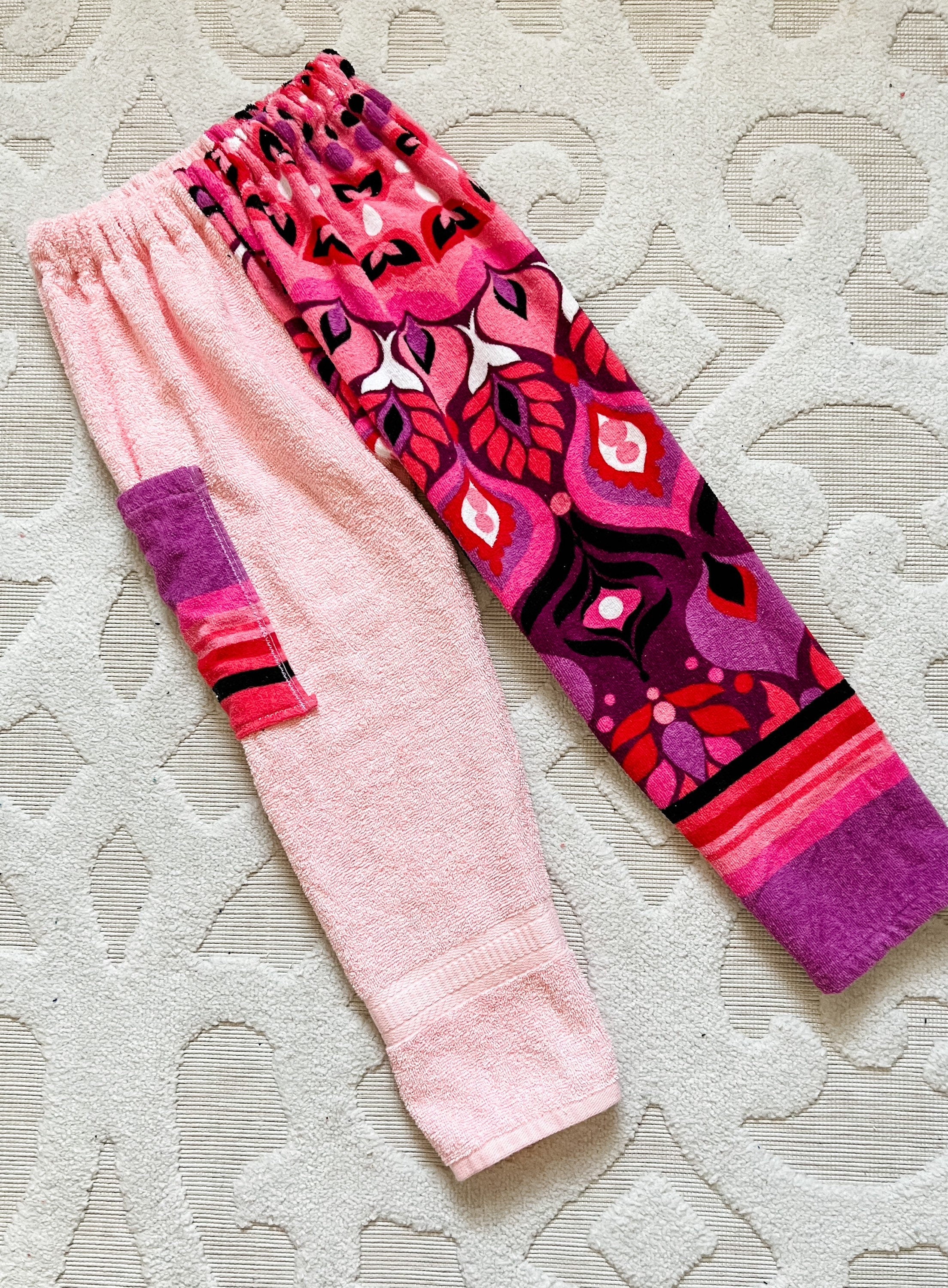 Pink Mandala Towel Pants