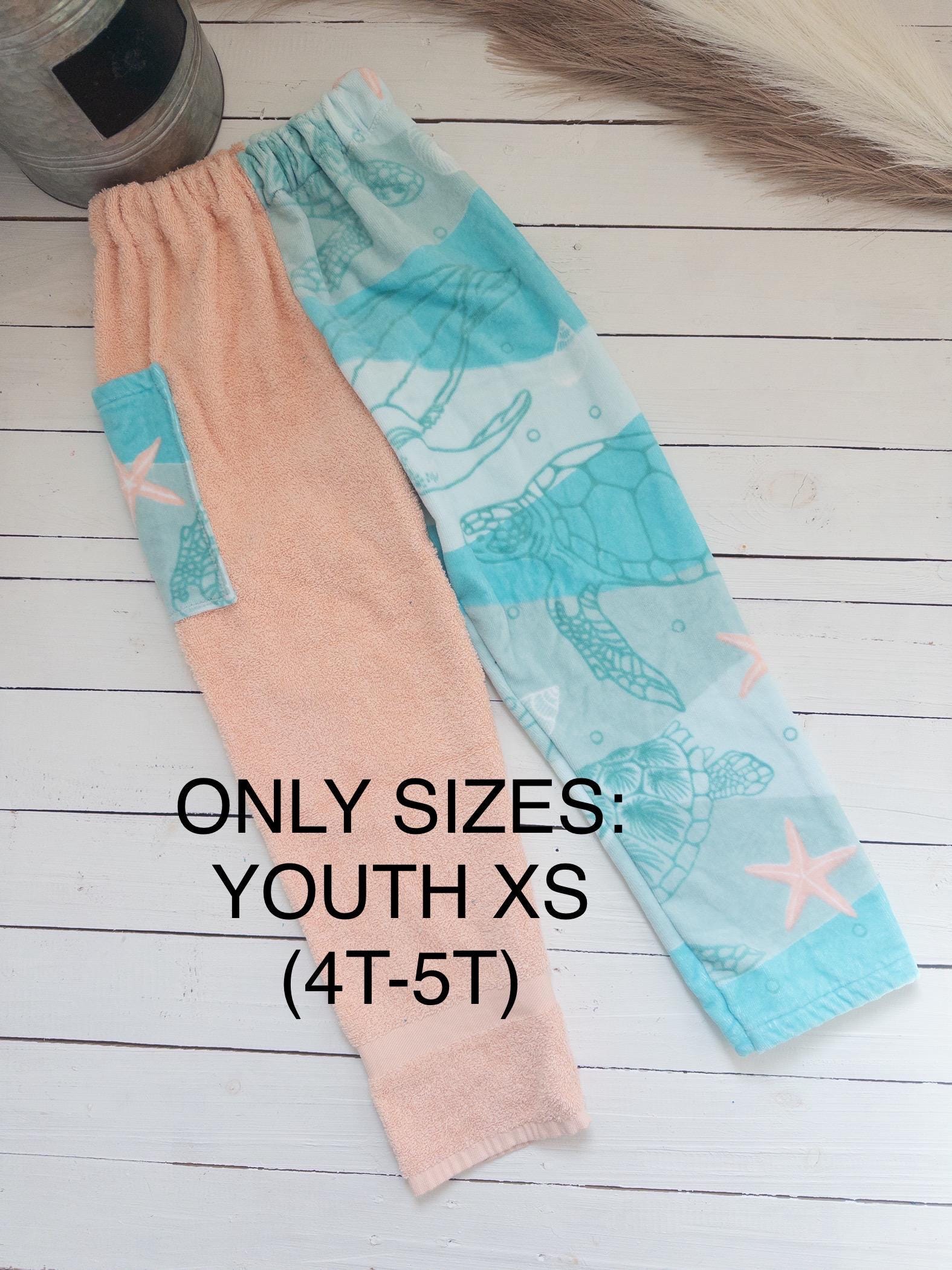 Starfish & Seaturtle Towel Pants
