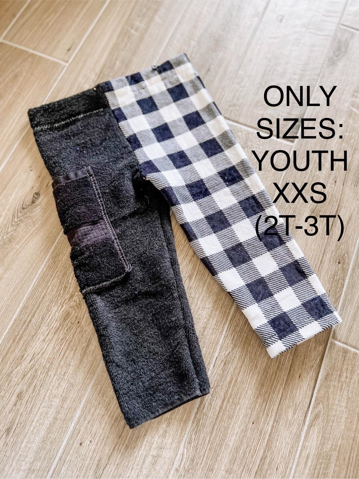 Buffalo Plaid Towel Pants