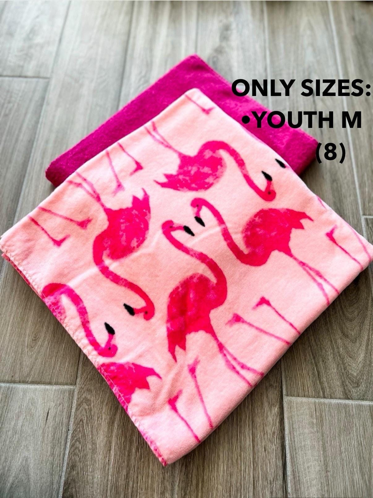Hot Pink Flamingo Towel Pants