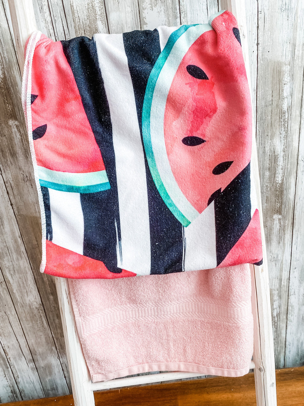 Watermelon Stripes Microfiber Towel Pants