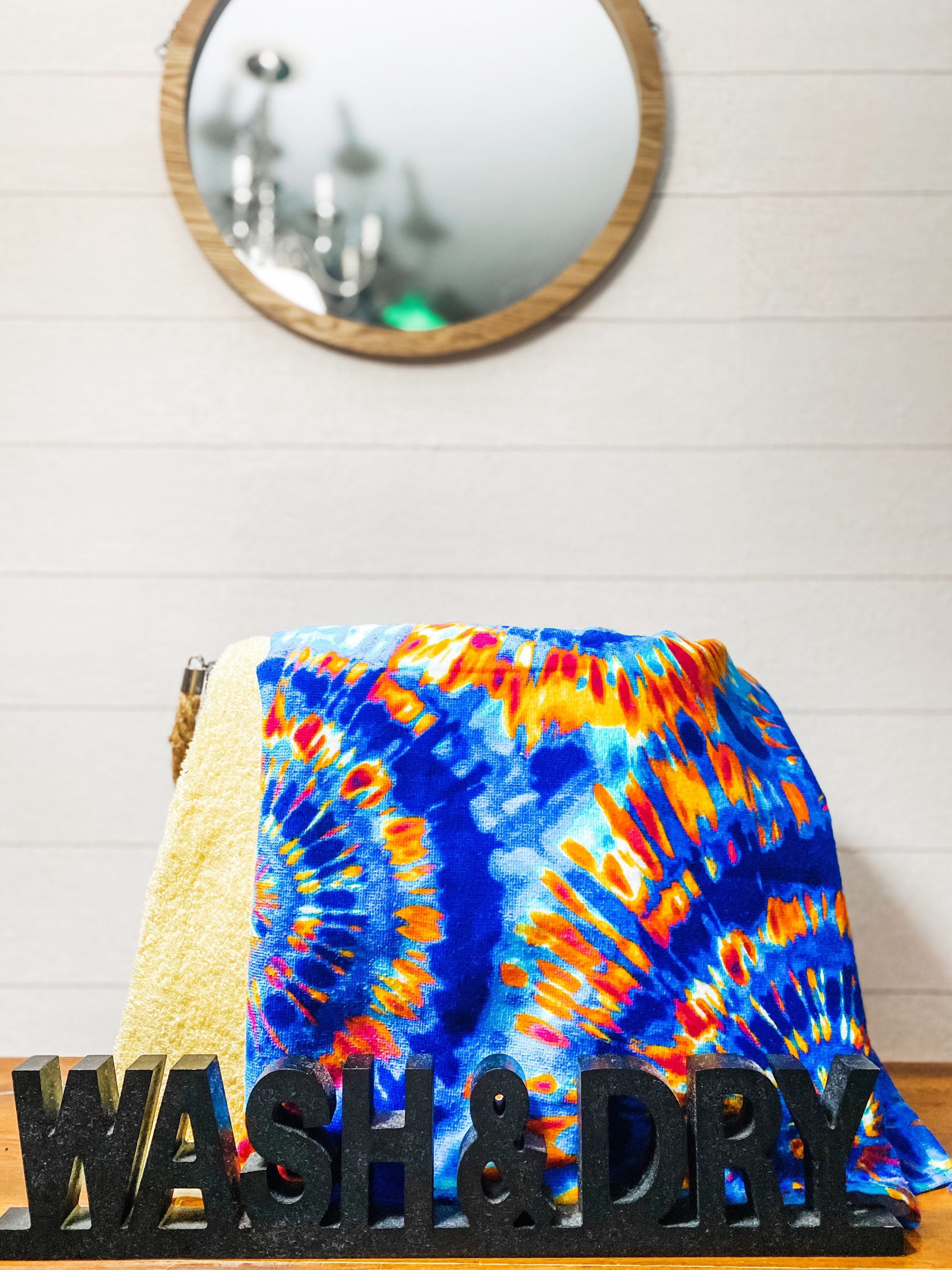 Spiral Tie Dye Towel Pants