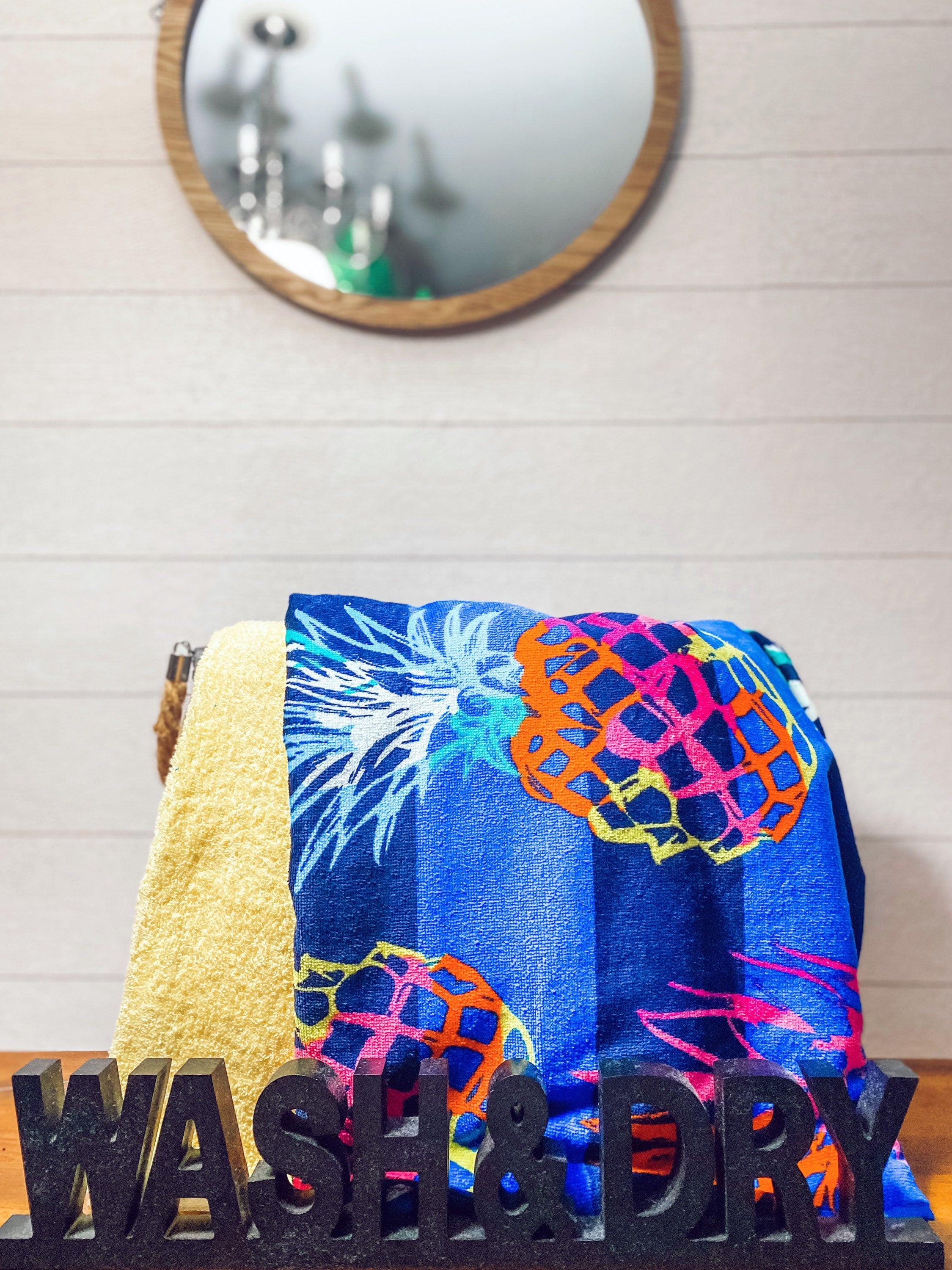 Tie Dye Pineapple Towel Pants