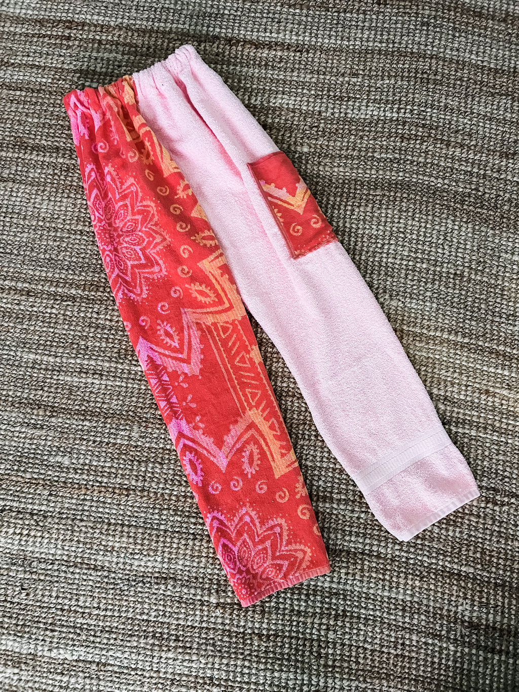 Pink Bali Towel Pants