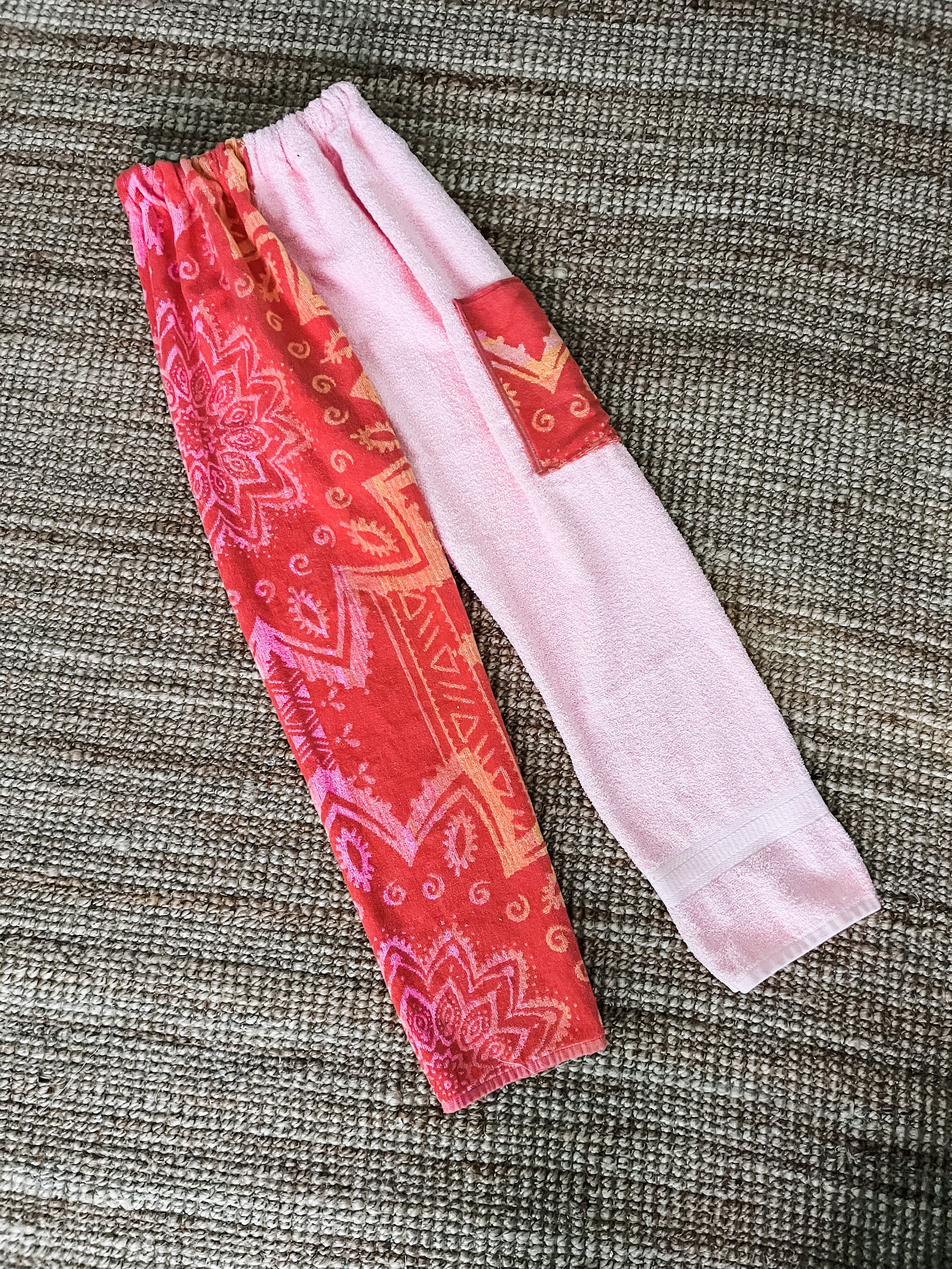 Pink Bali Towel Pants