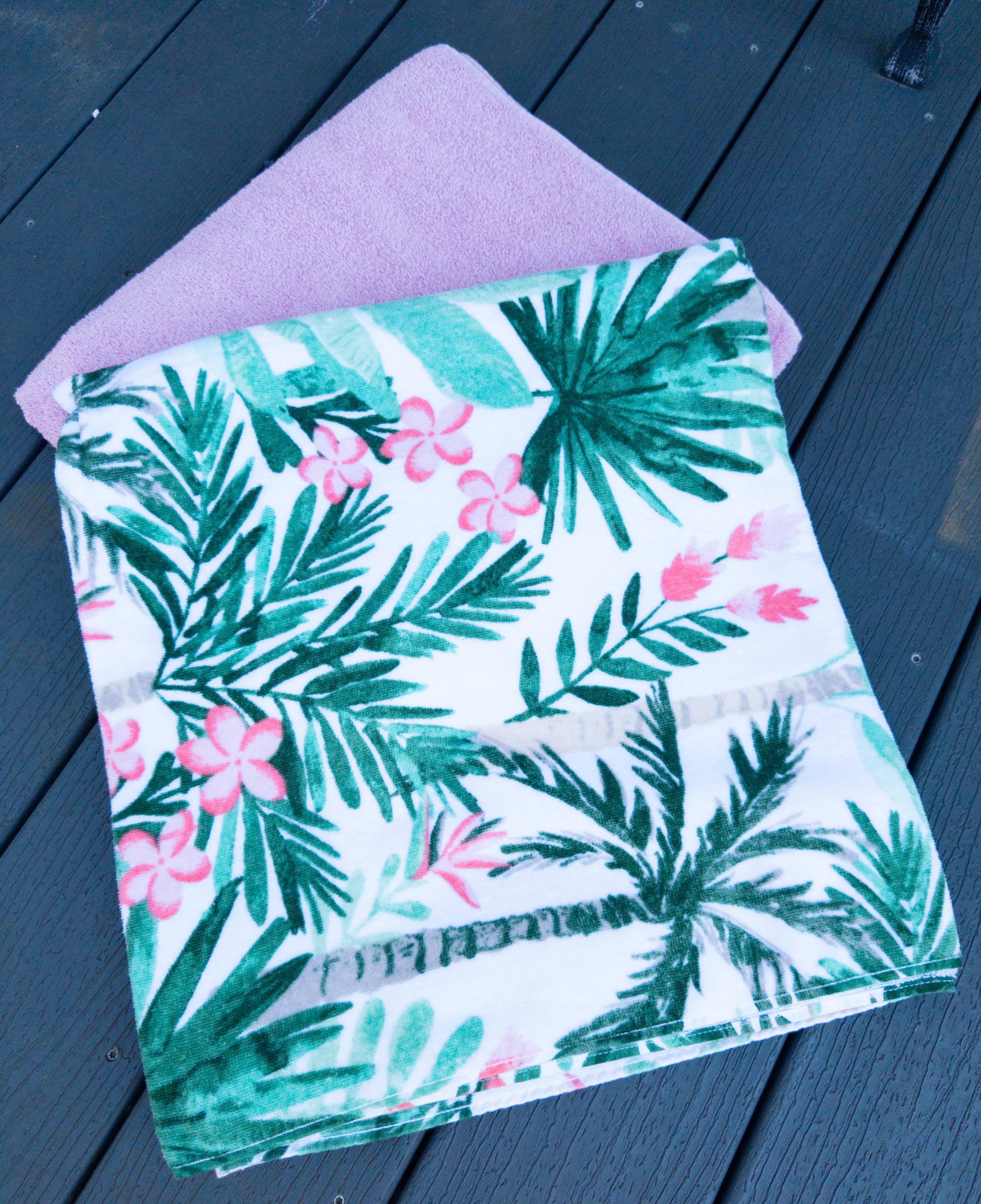 Floral Jungle Towel Pants