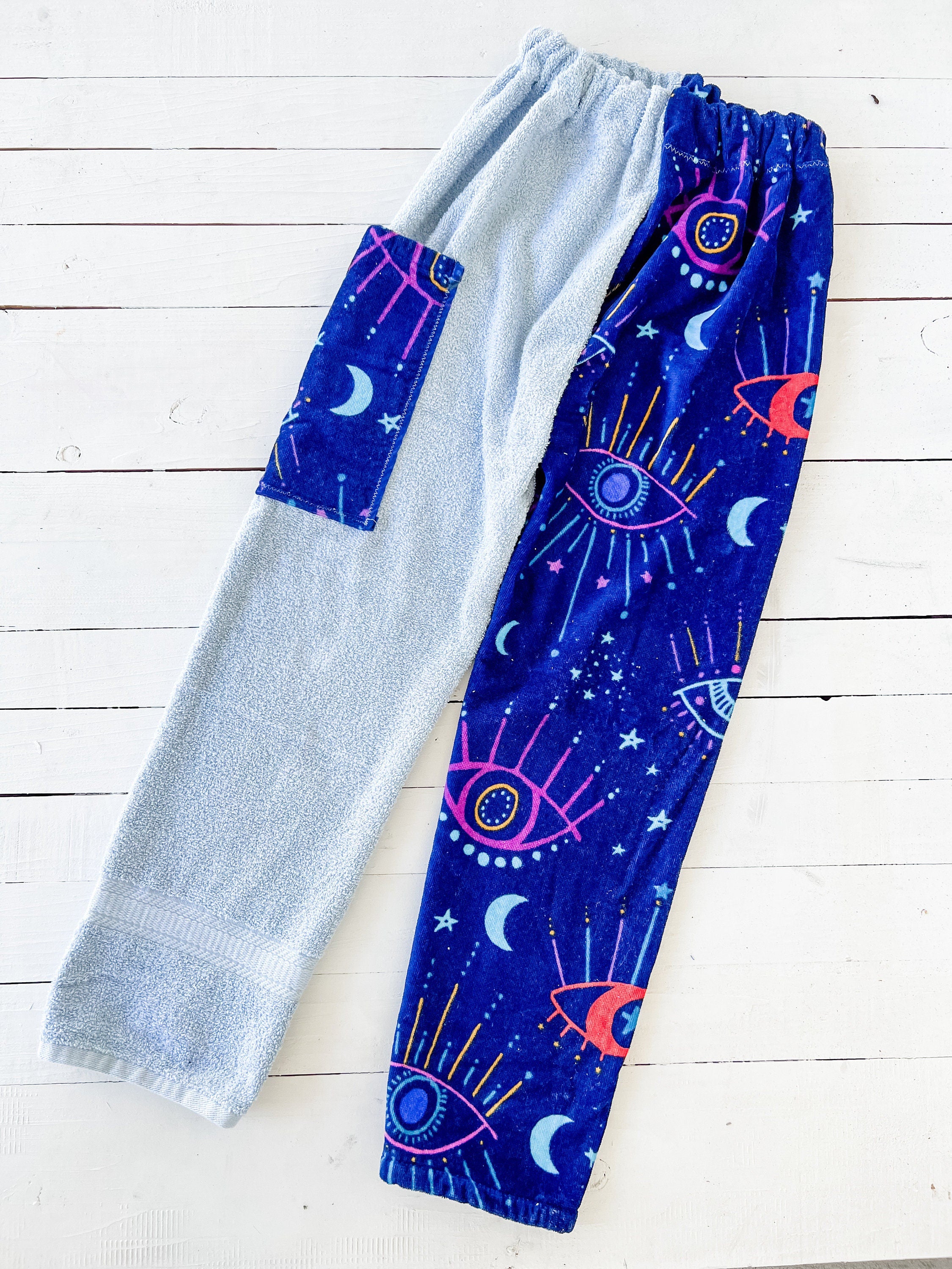 Eyes and Moon Towel Pants