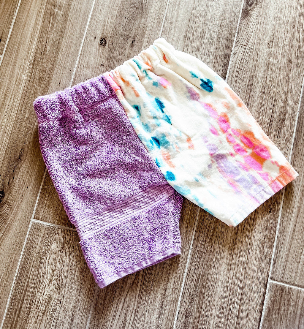 Boho Tie Dye Towel Pants