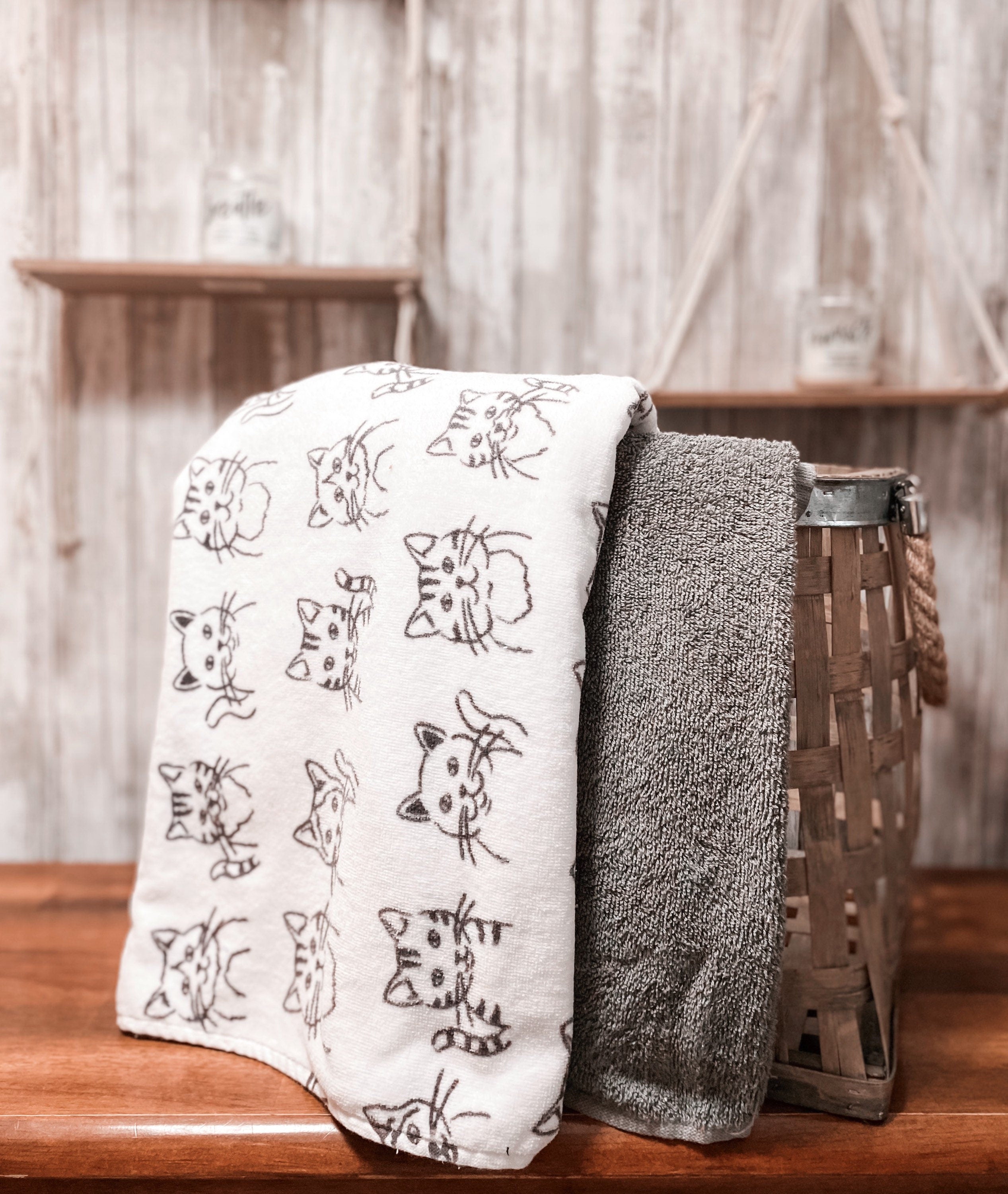 Happy Cat Towel Pants