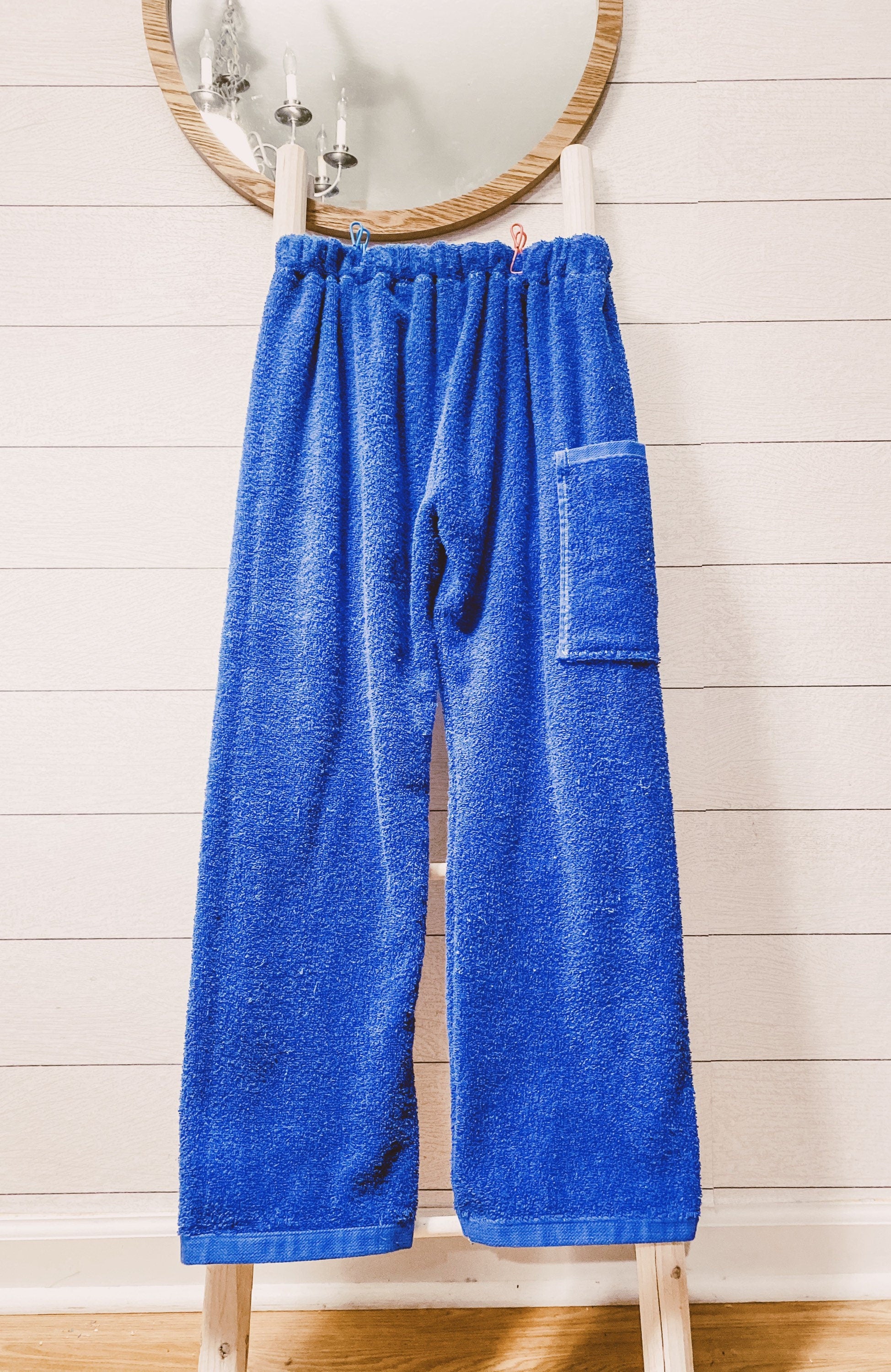 Just Blue Towel Pants