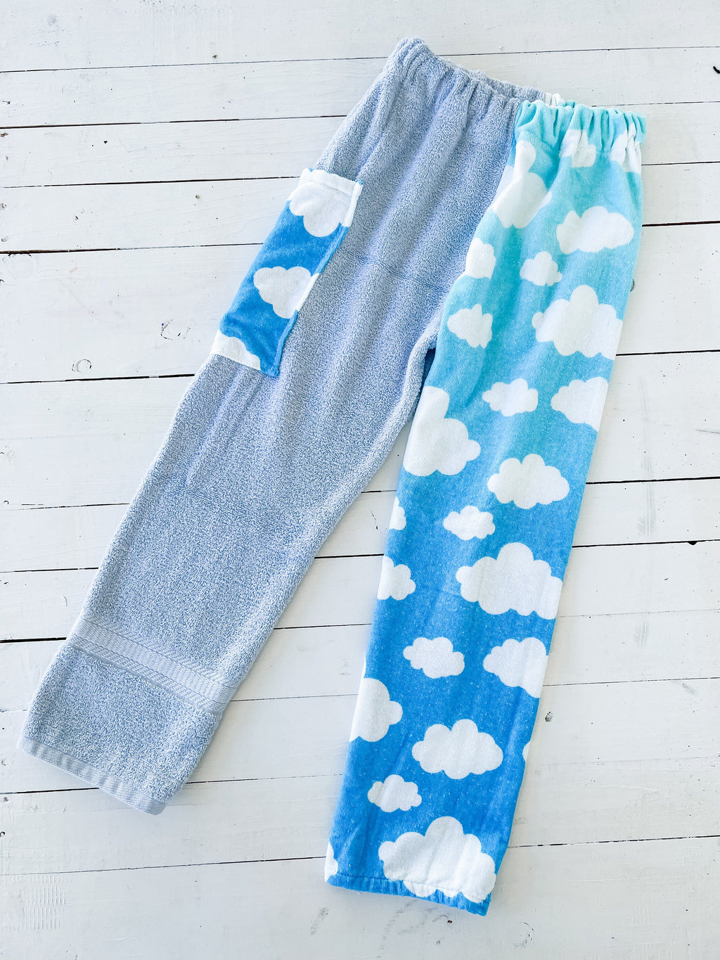 A Little Cloudy Towel Pants