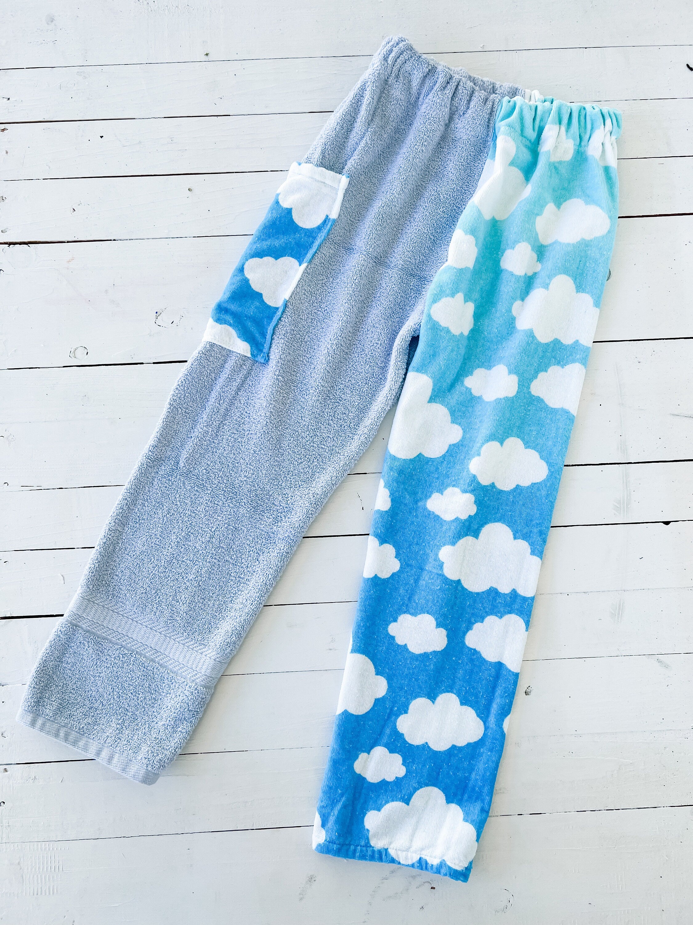 A Little Cloudy Towel Pants