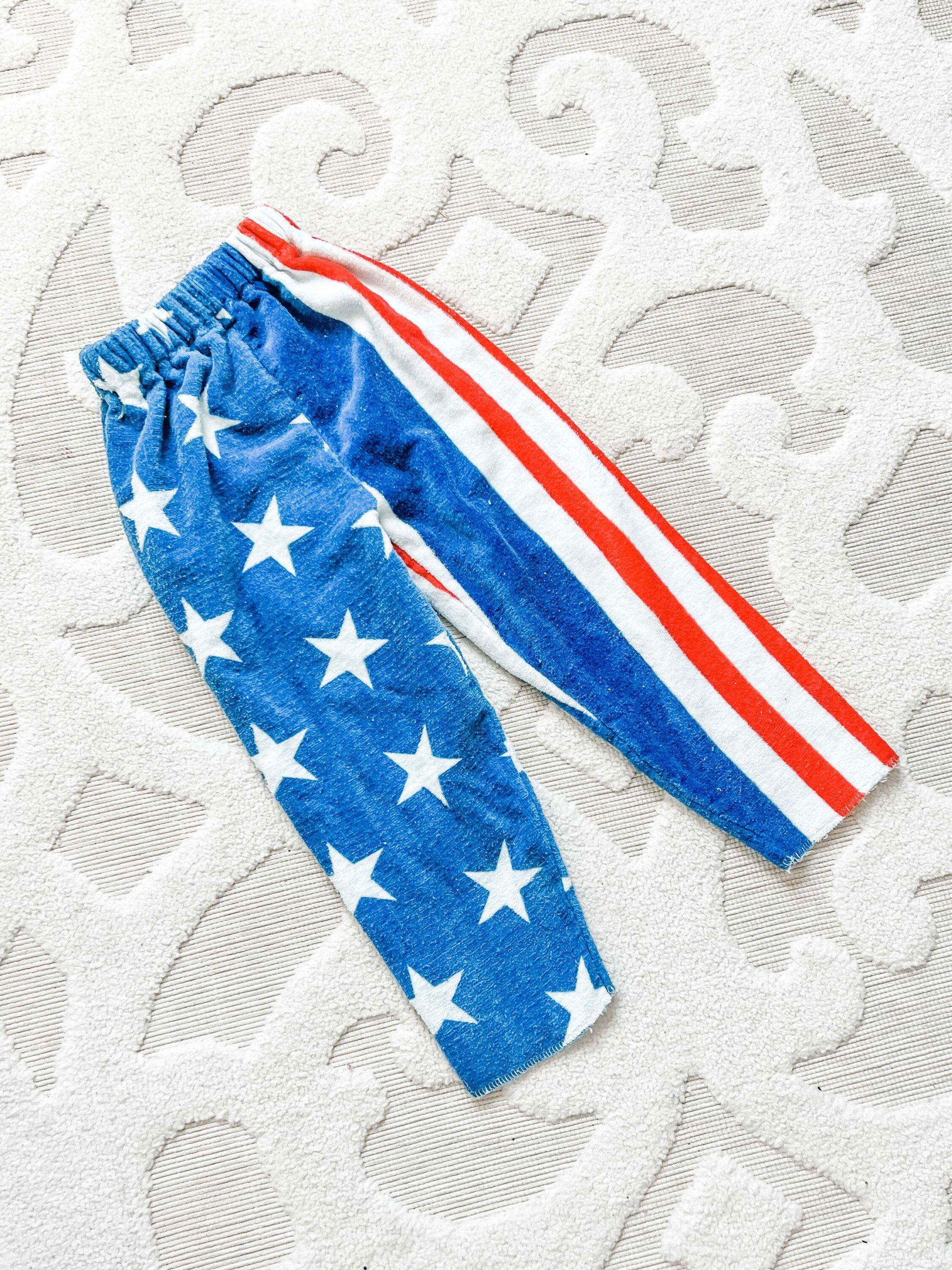 Stars and Stripes Towel Pants