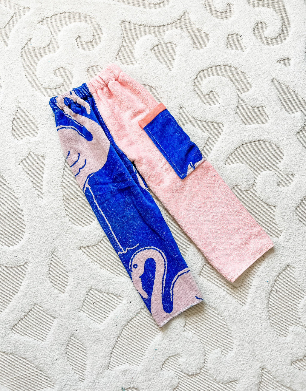 Pink Flamingo Towel Pants