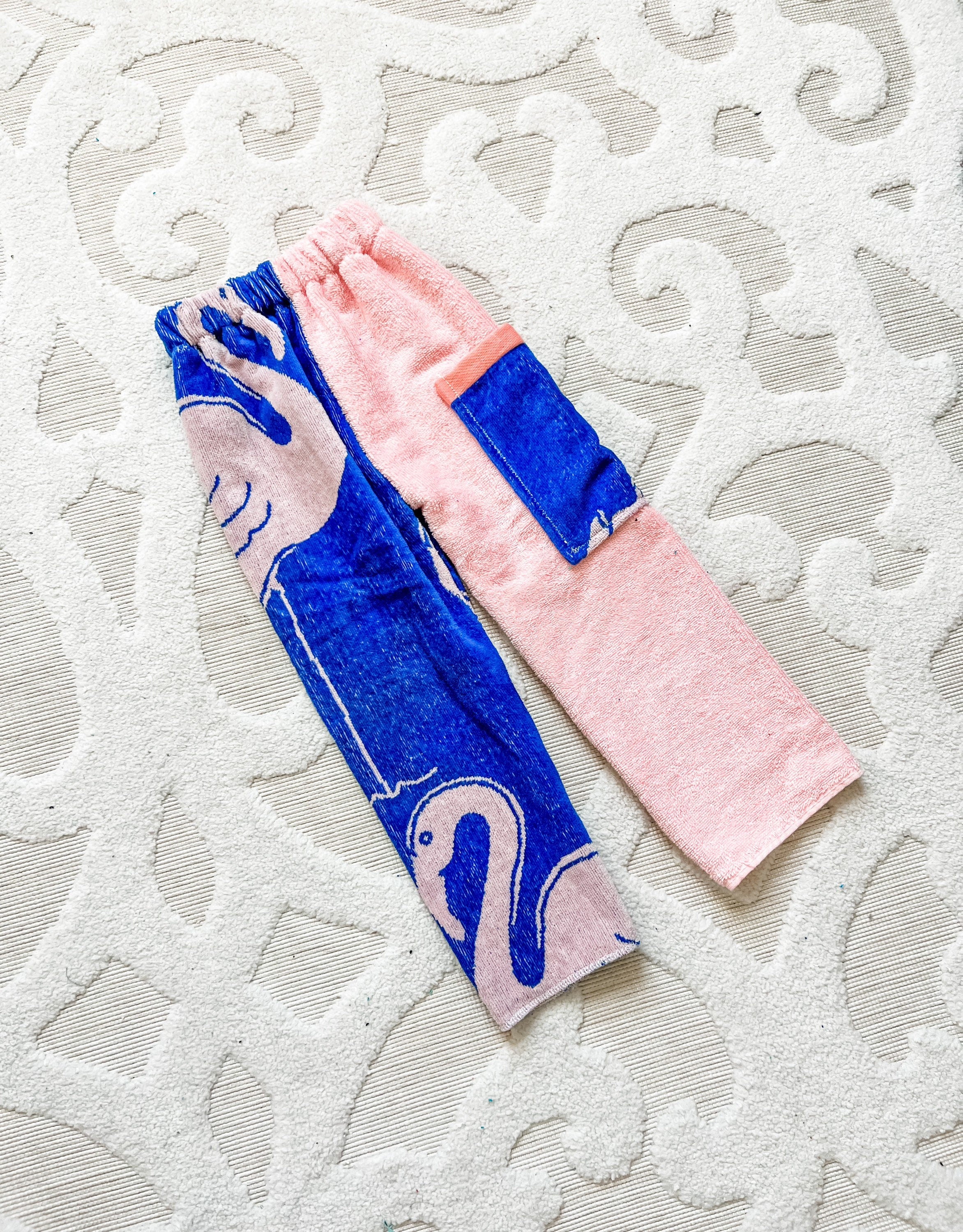 Pink Flamingo Towel Pants