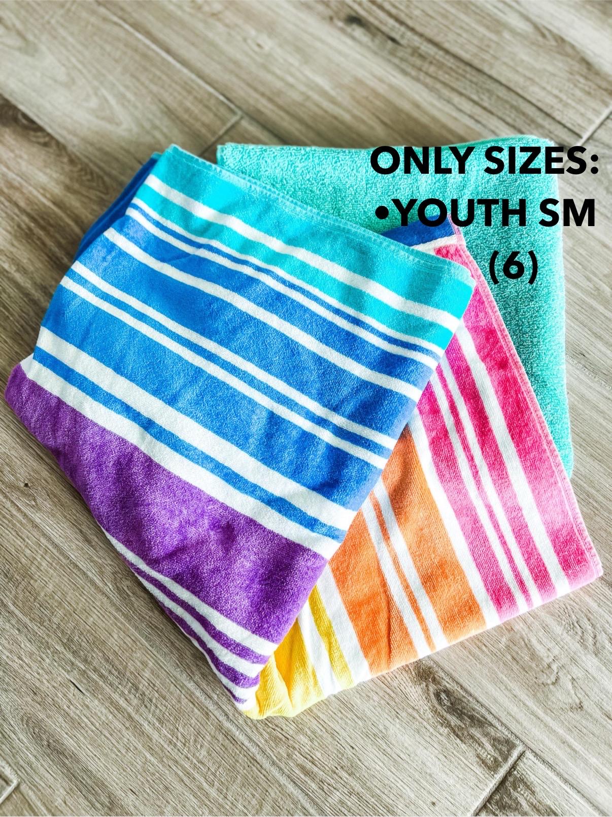 Rainbow Beach Stripes Towel Pants