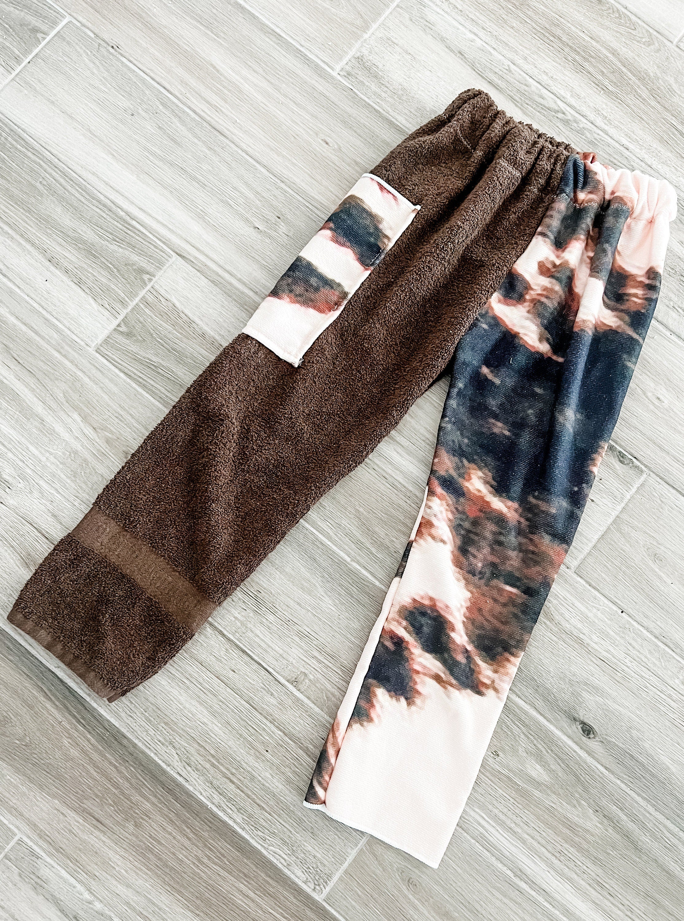 Cow Hide Microfiber Towel Pants