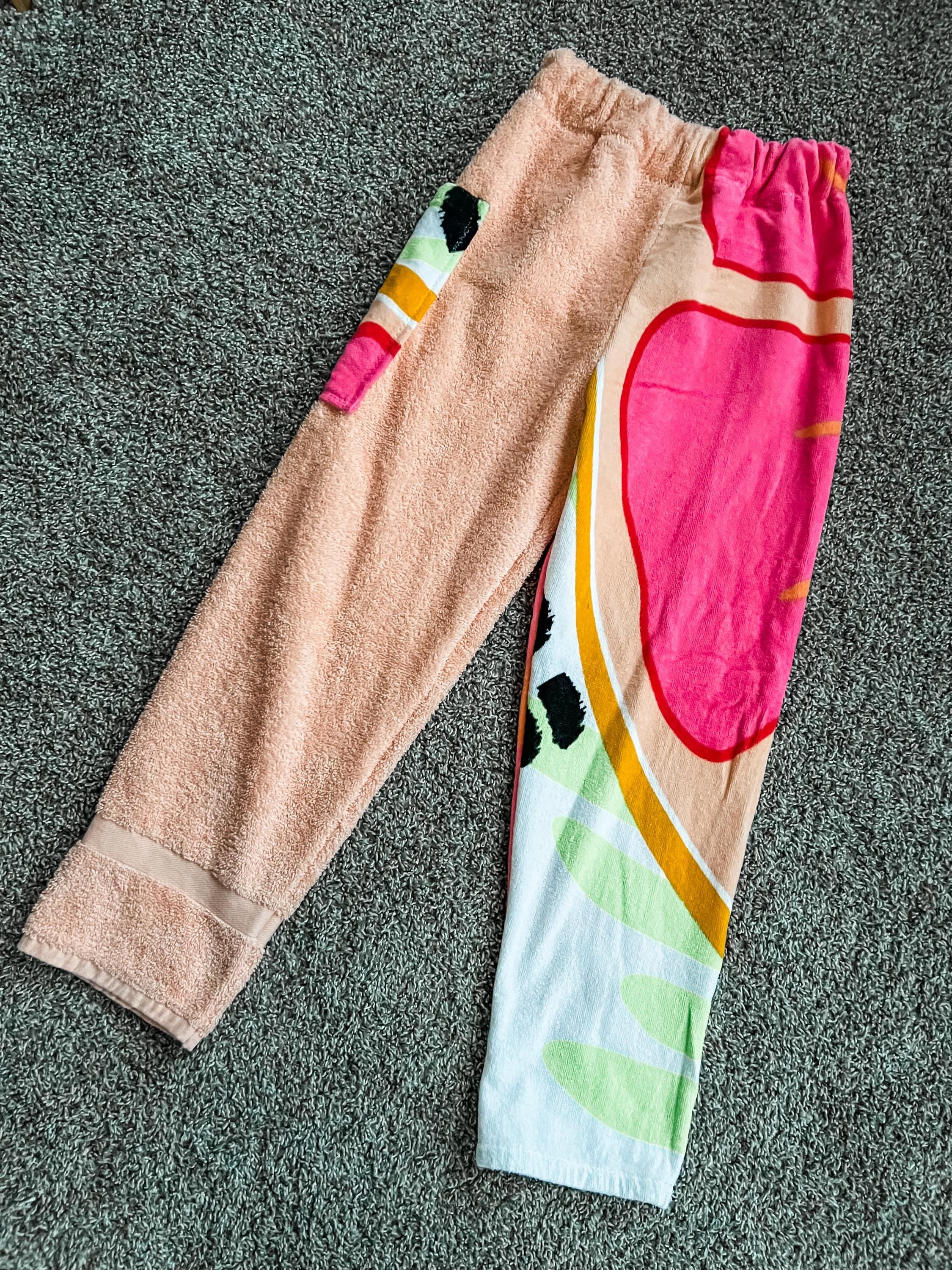 Grapefruit Towel Pants