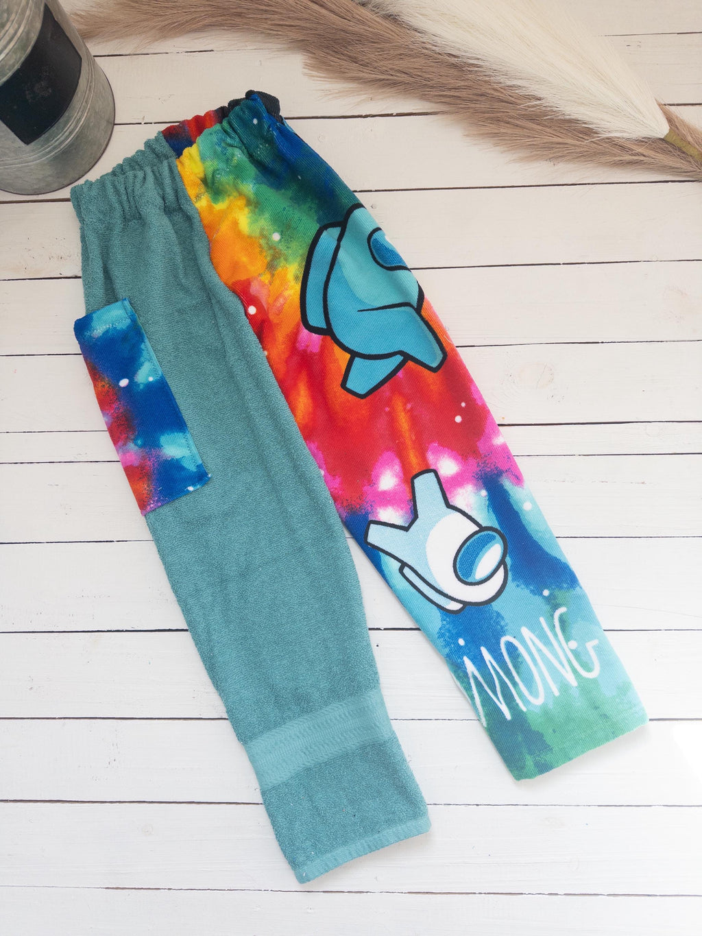 Sus Tie Dye Microfiber Towel Pants