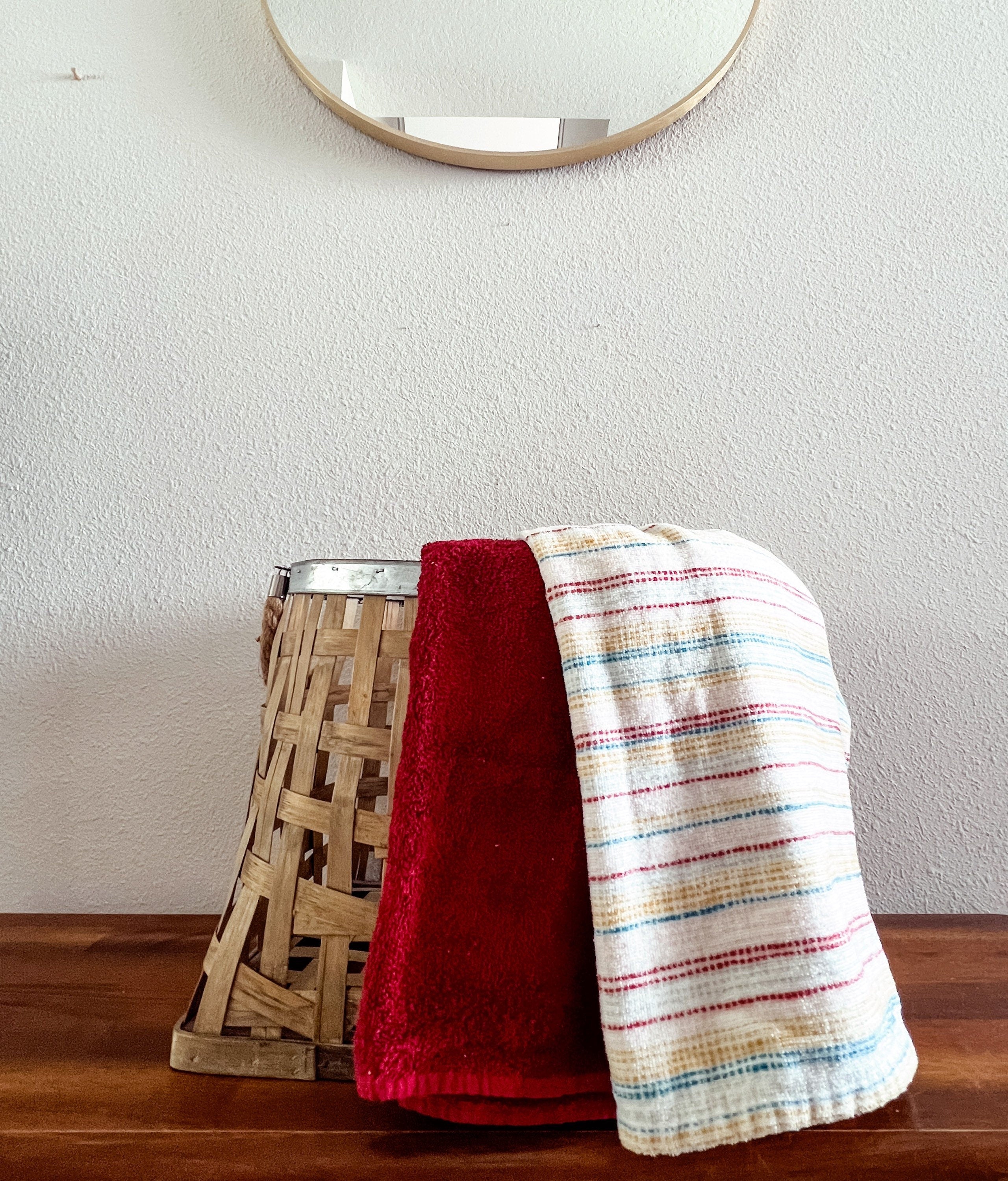 Vintage Stitched Towel Pants