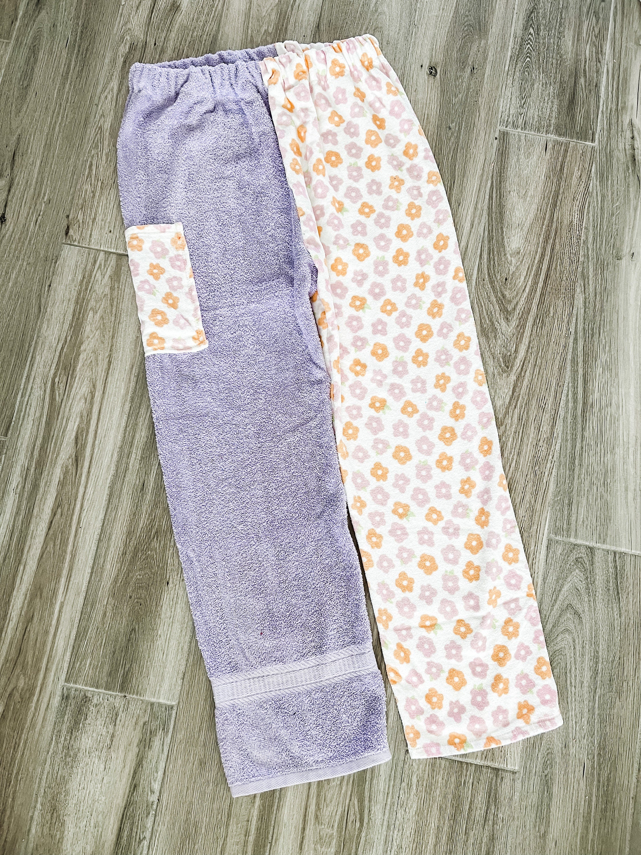 Fleur Mauve Towel Pants