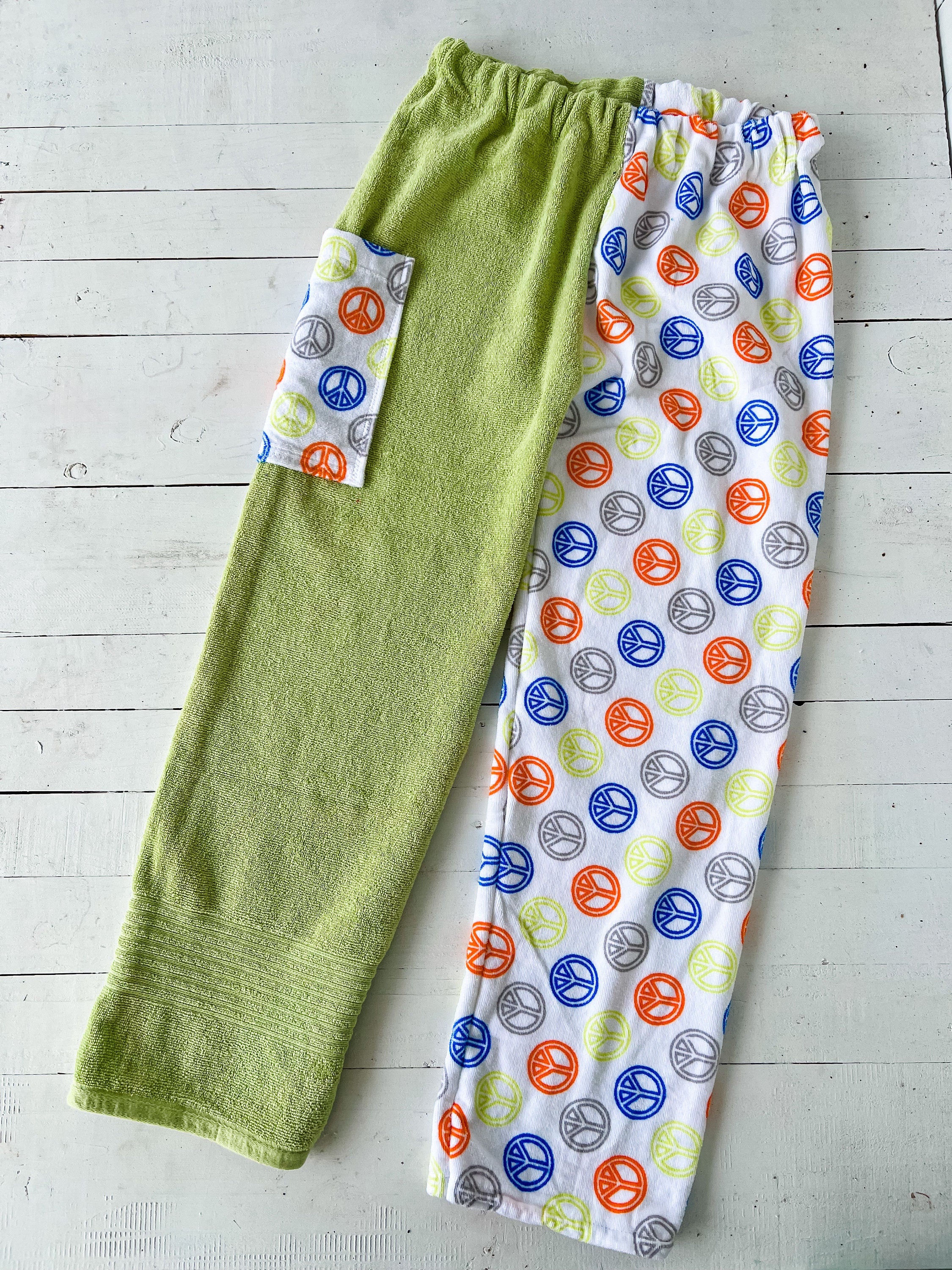 Groovy Peace Towel Pants