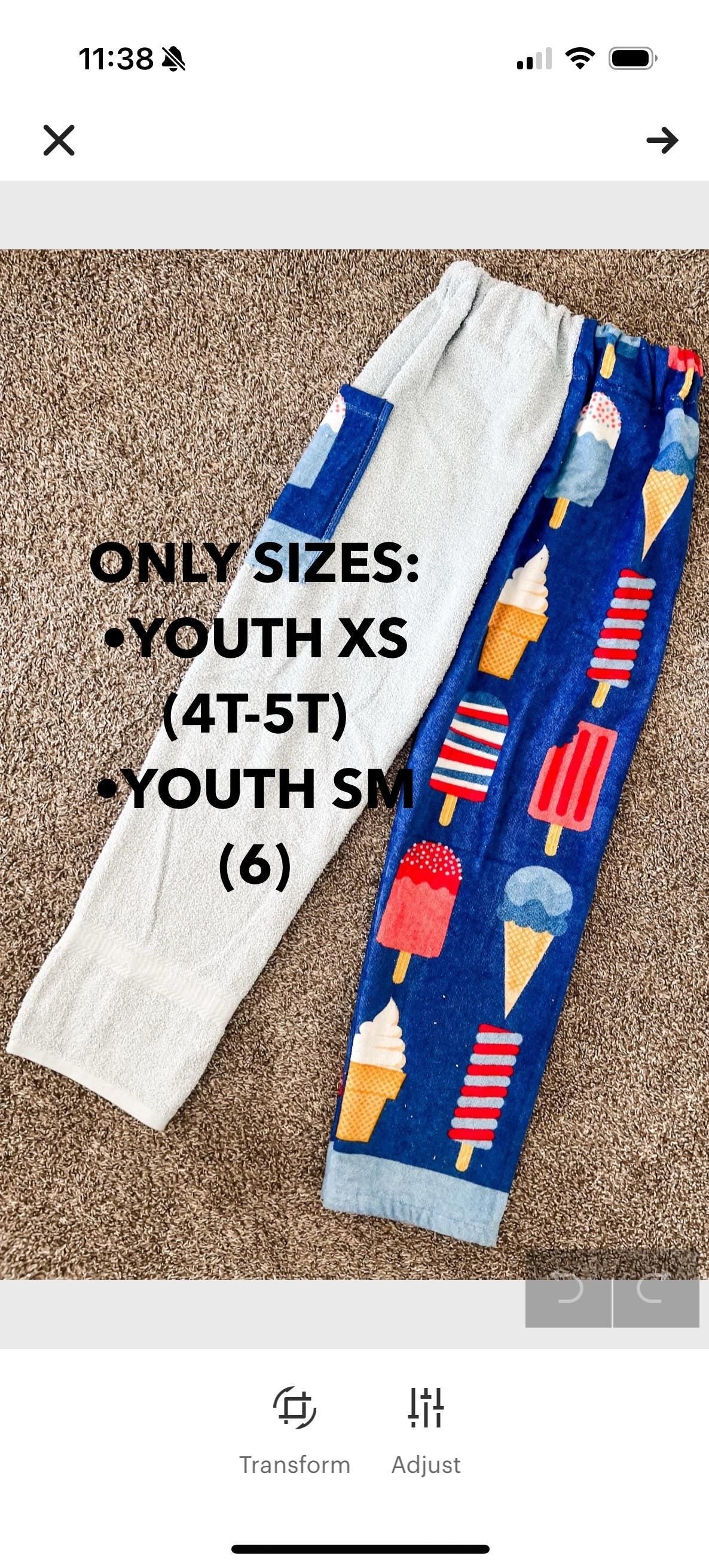 Liberty & Ice-cream for all Towel Pants