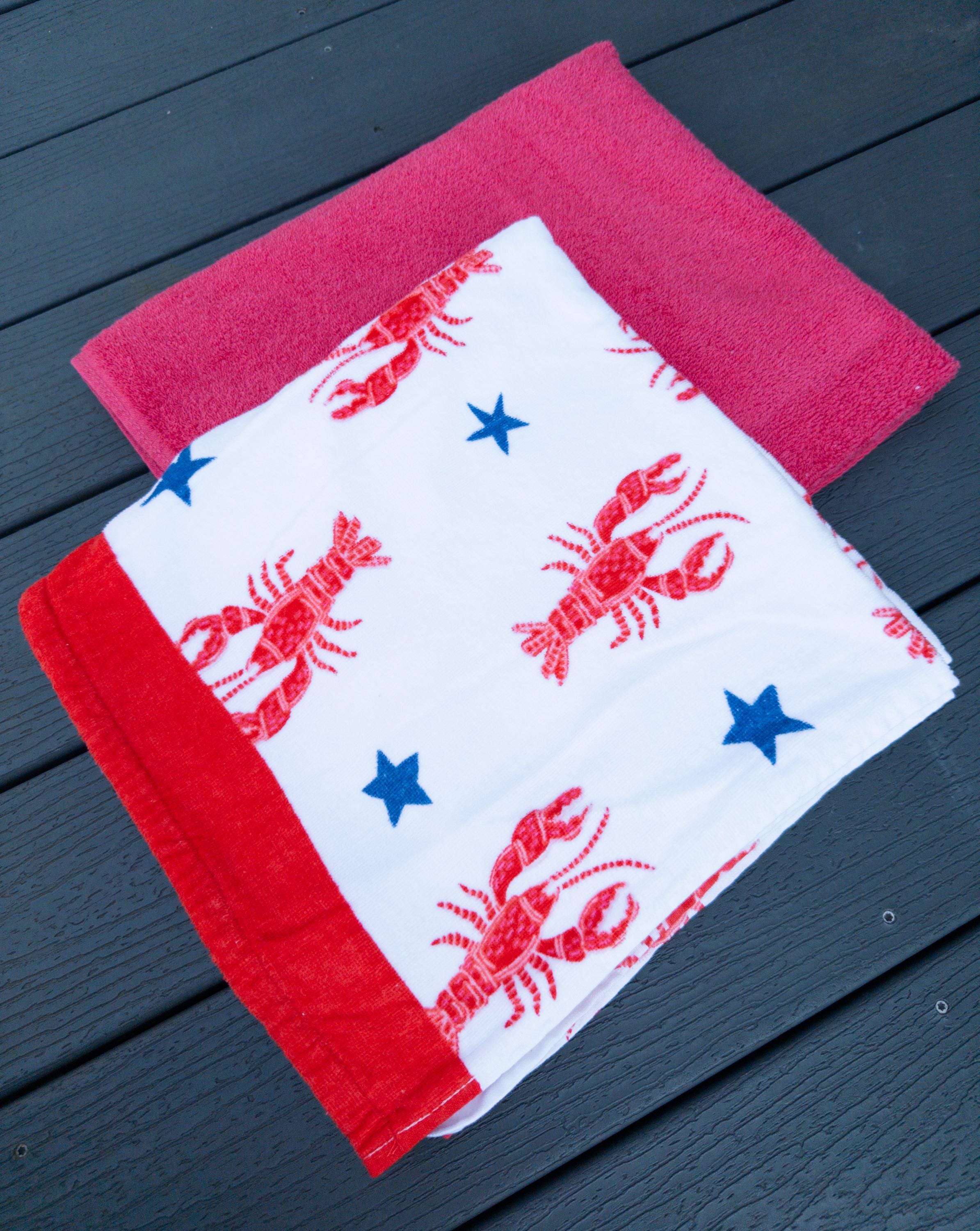 Little Lobster Towel Pants