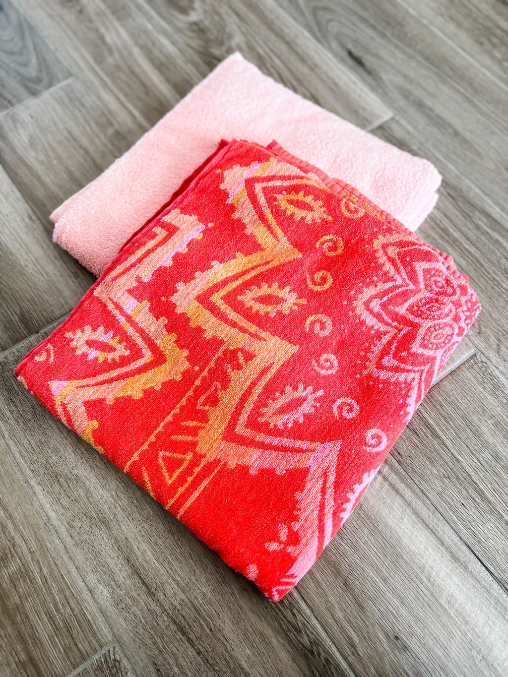 Pink Bali Towel Pants