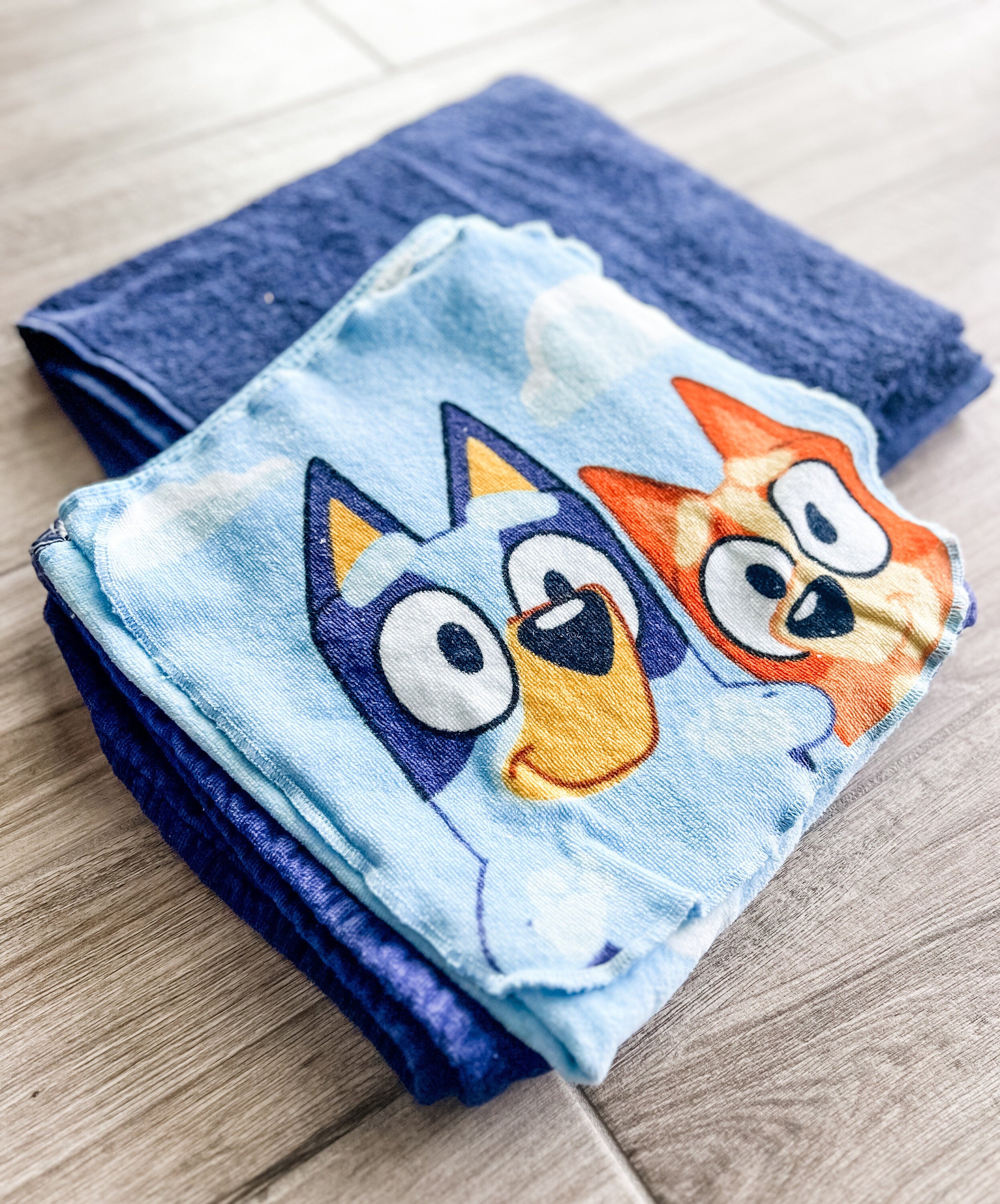 Blue Dog Towel Pants