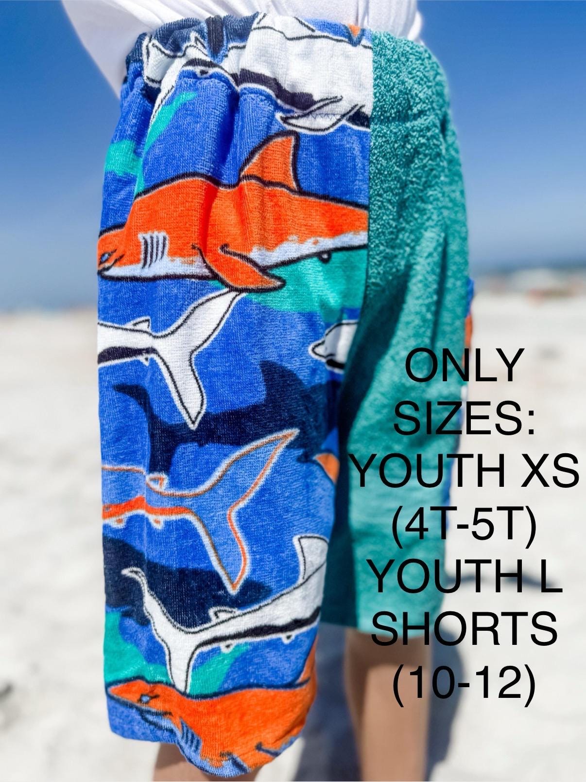 Color Camo Shark Towel Pants