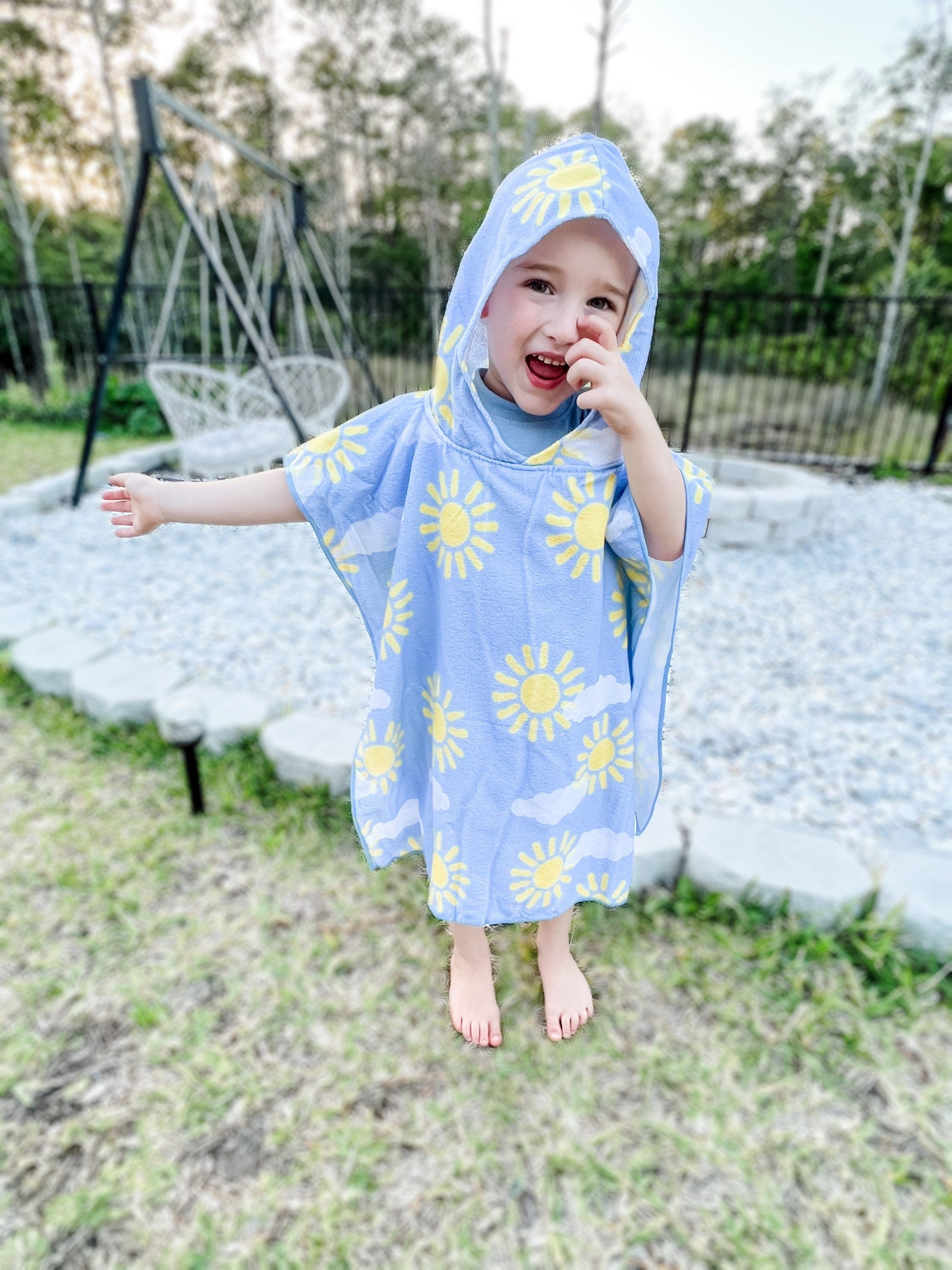 The Sun Will Come Out Tomorrow Towel Poncho