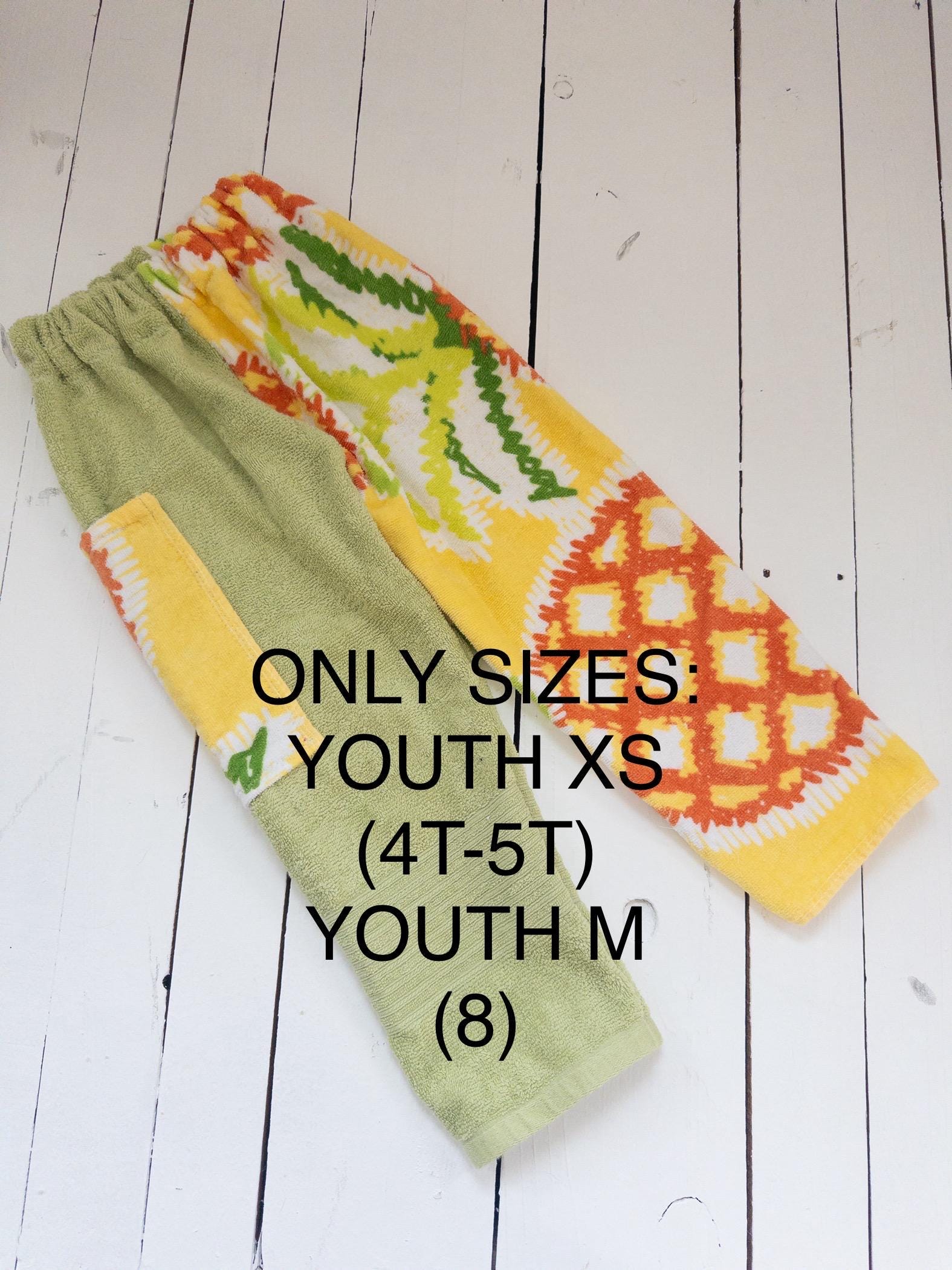 Golden Pineapple Towel Pants