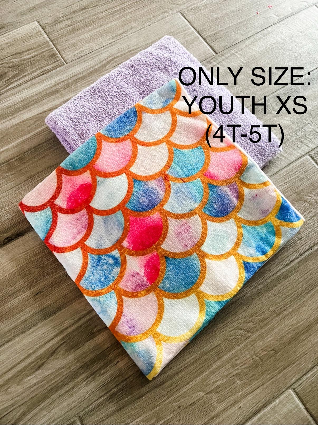 Mermaid Scale Microfiber Towel Pants