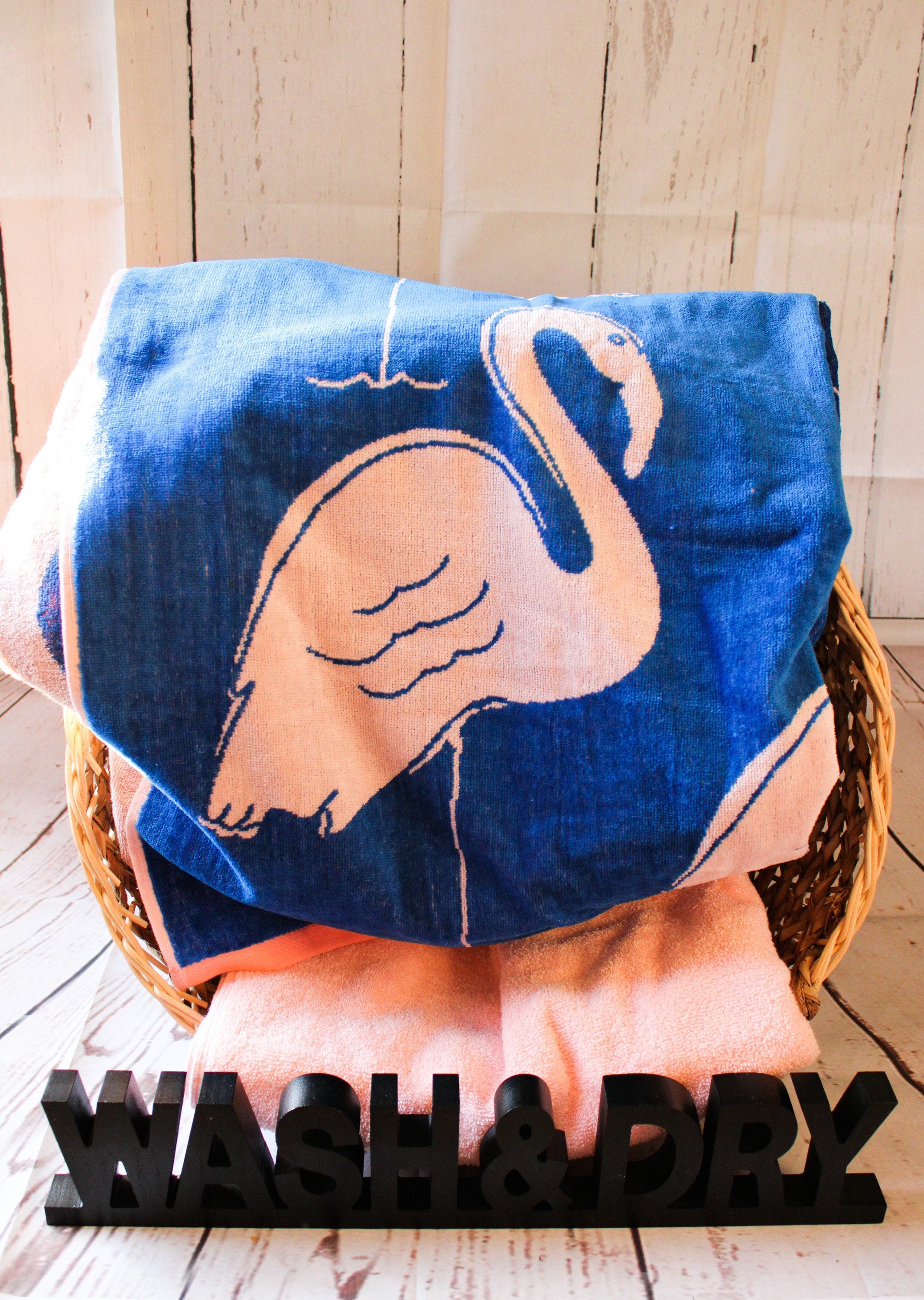 Pink Flamingo Towel Pants