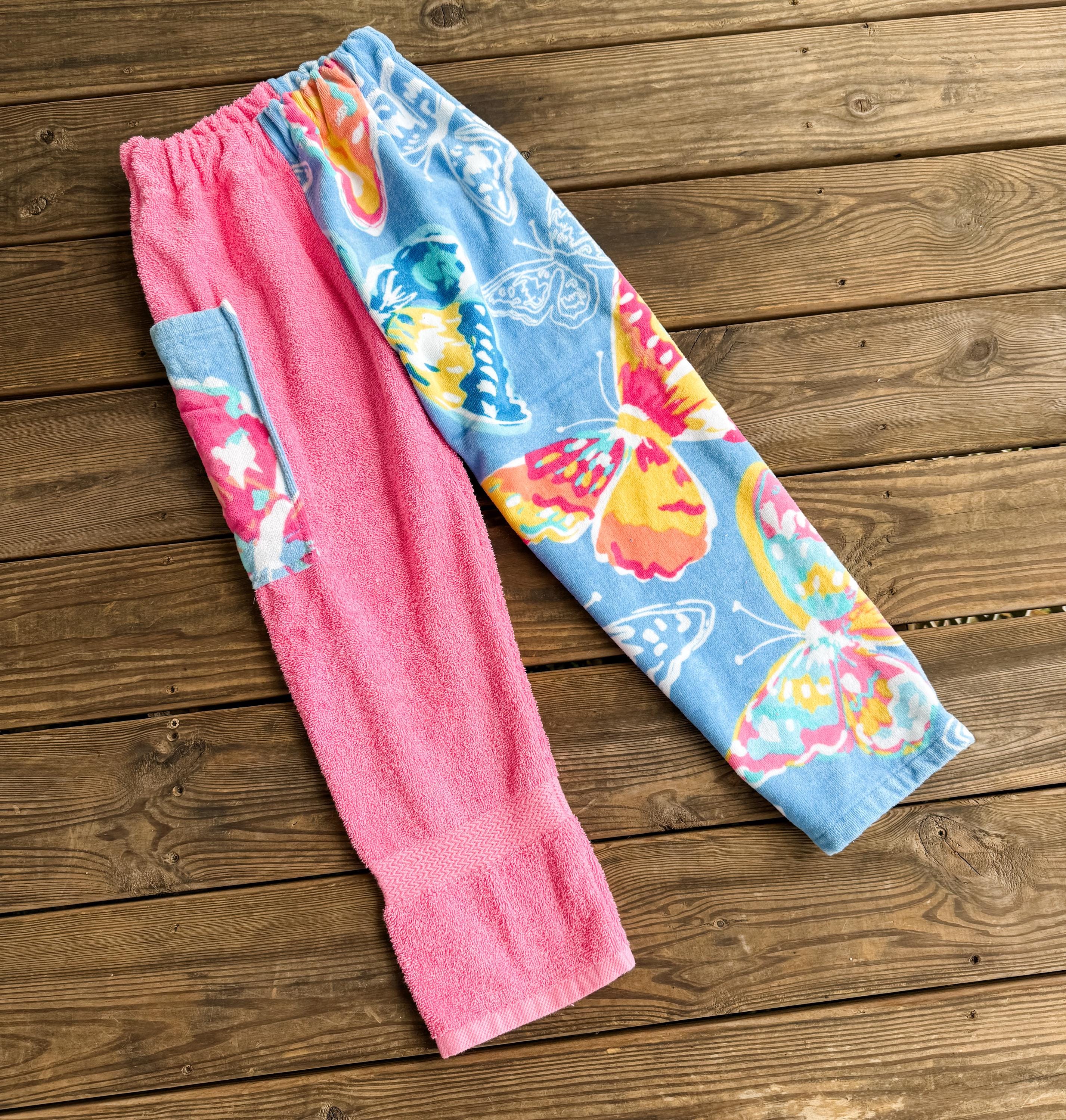 Pretty Little Butterfly Towel Pants