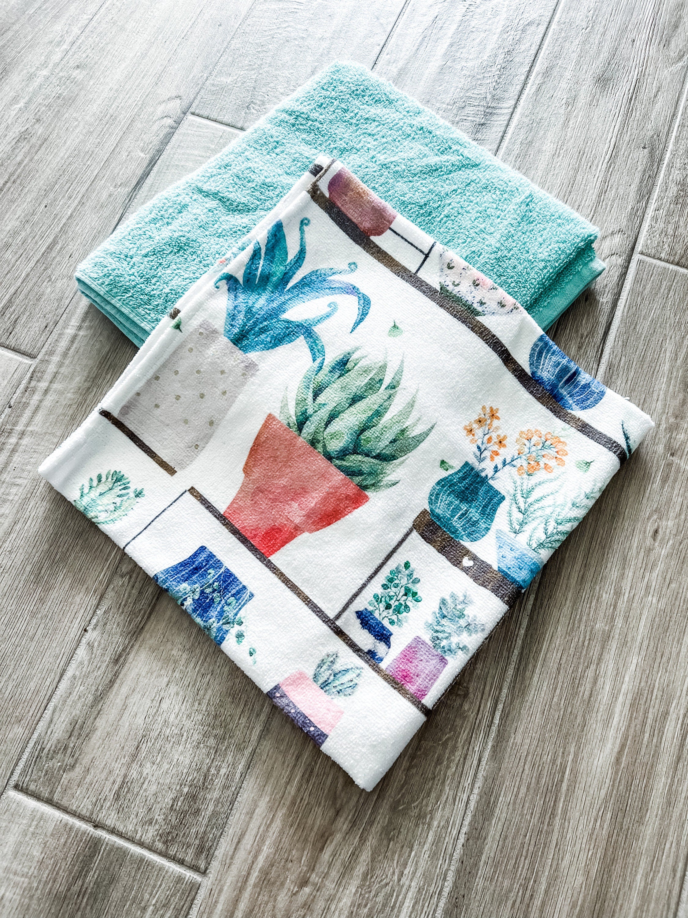 Happy Plants Microfiber Towel Pants