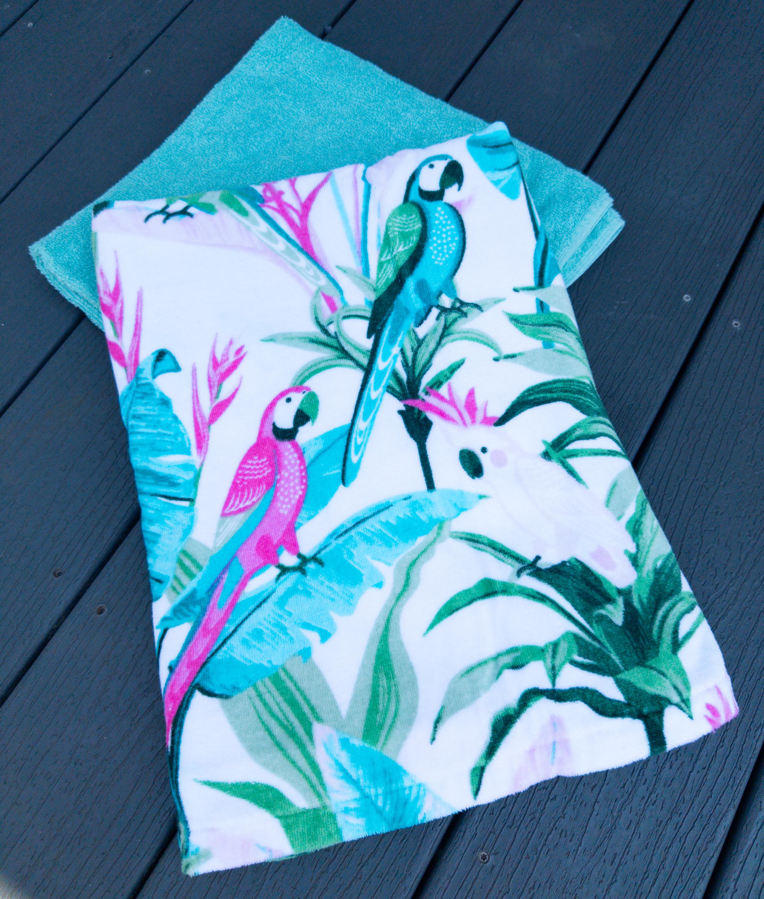 Parrot Jungle Towel Pants