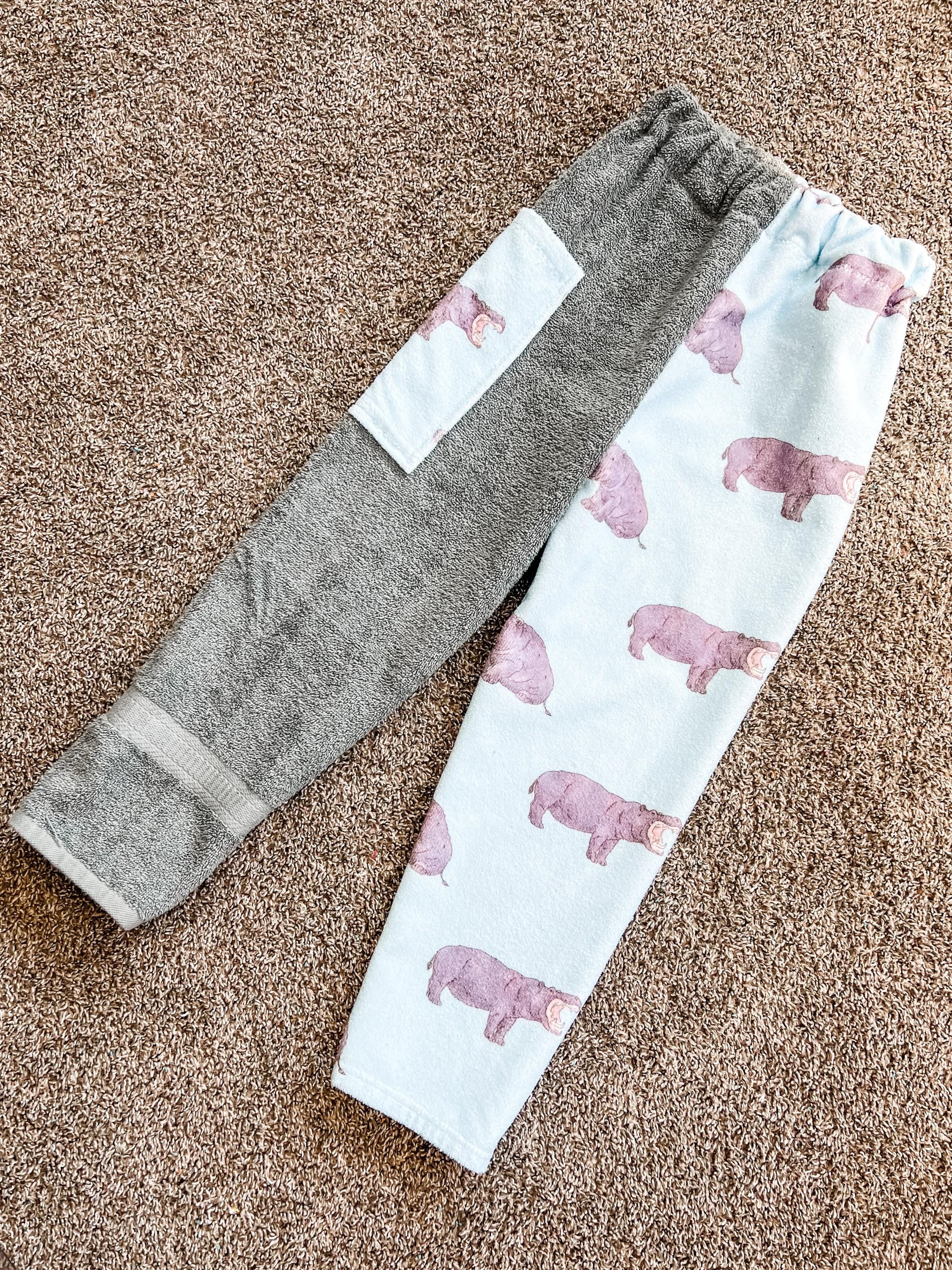 Hippo Towel Pants