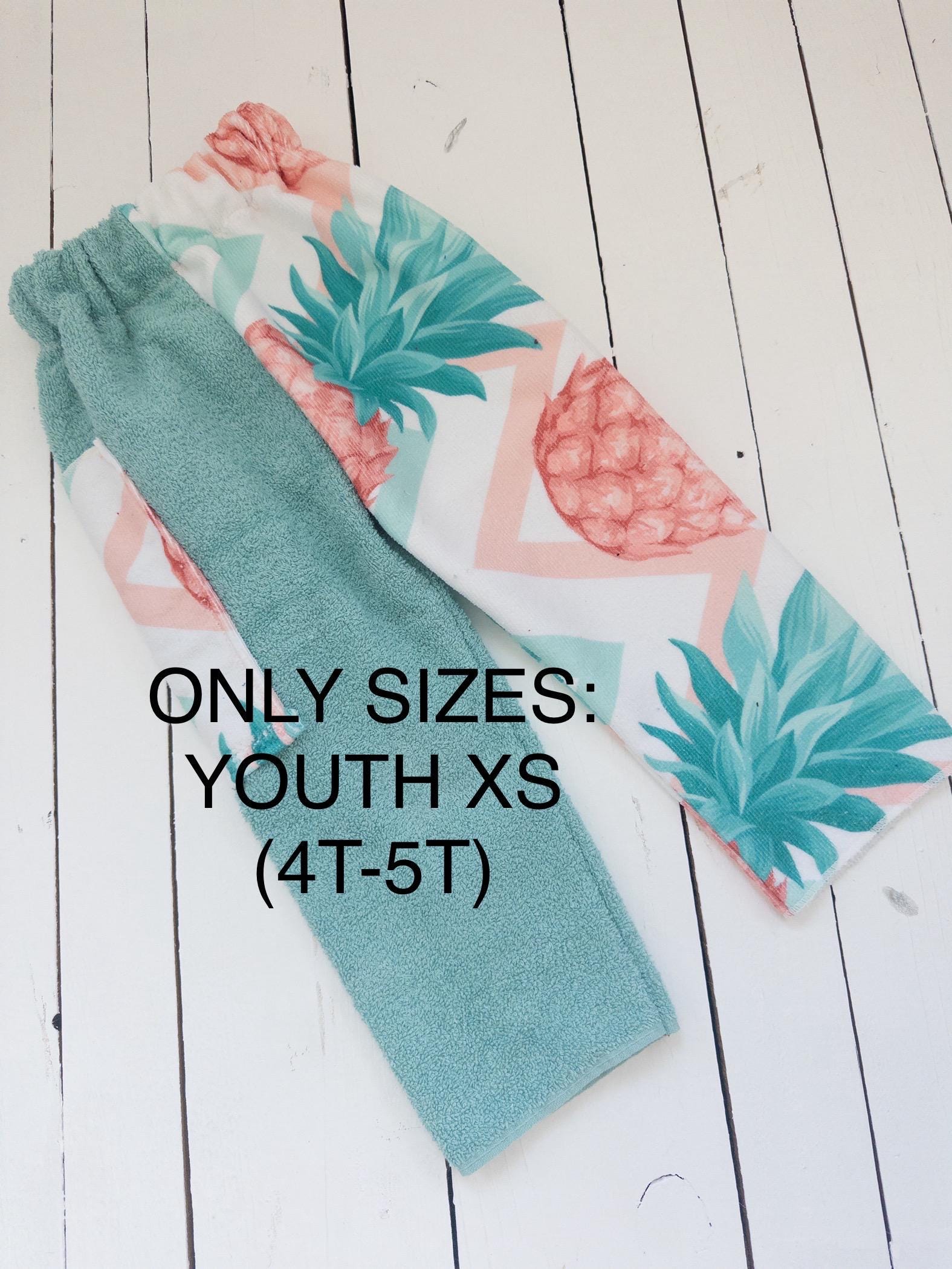 Chevron Pineapple Microfiber Towel Pants