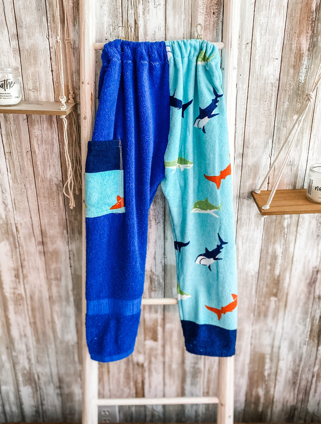 Little Sharks Towel Pants