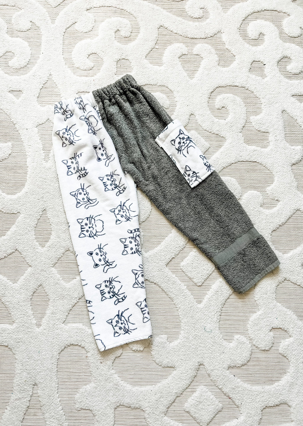 Happy Cat Towel Pants