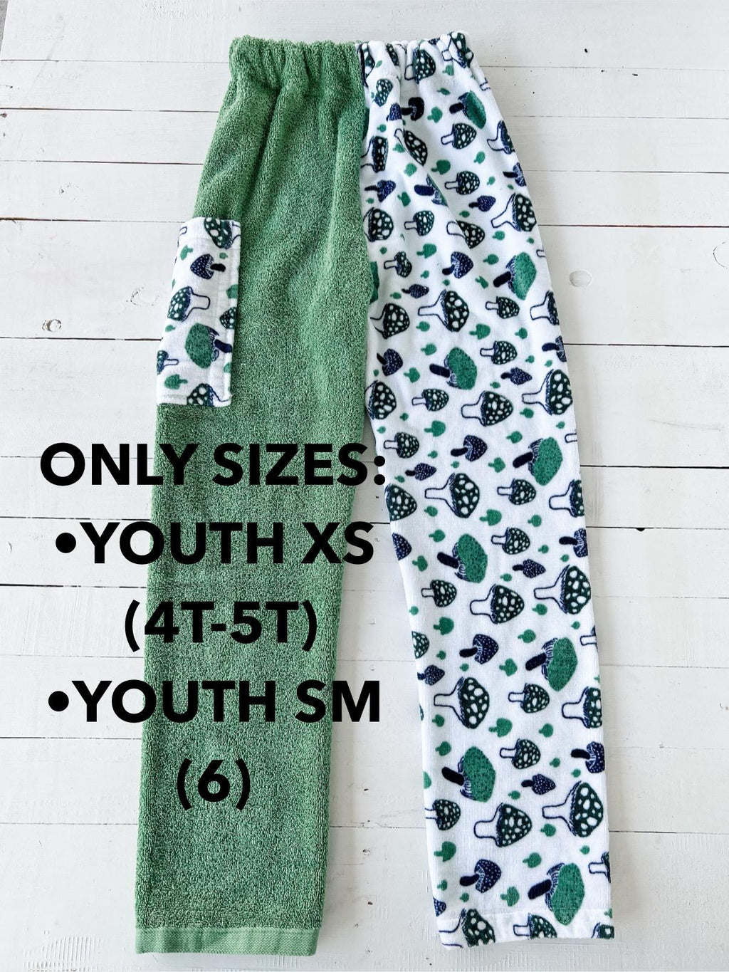 Mini Mushroom Towel Pants