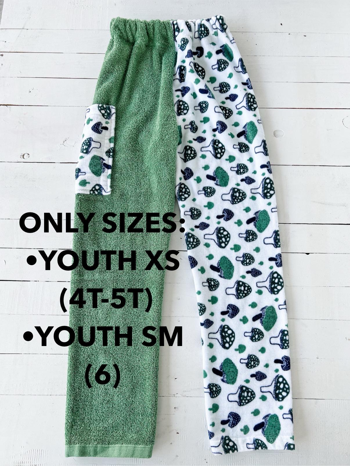Mini Mushroom Towel Pants