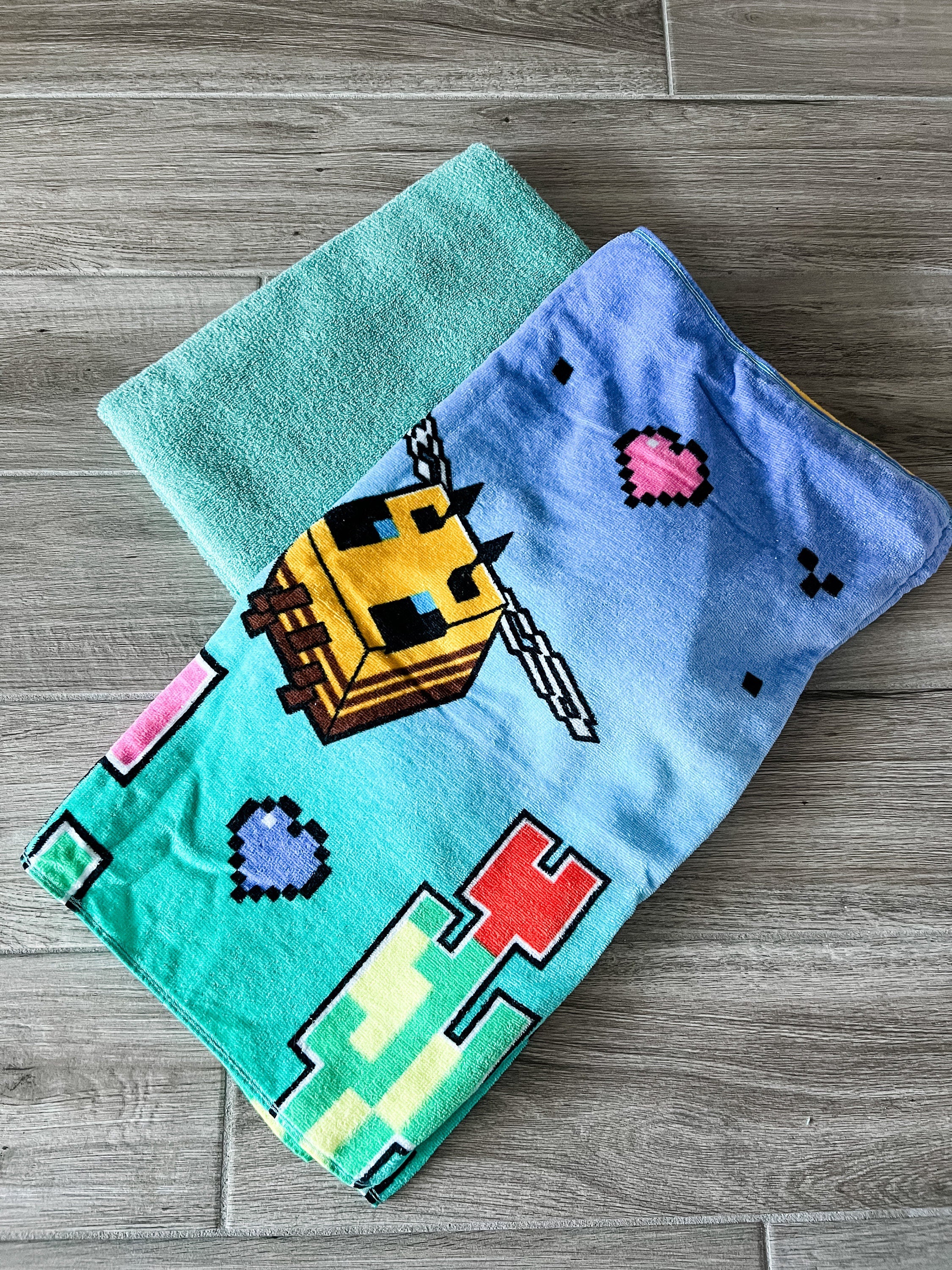 Pixel Gamer Bee Towel Pants