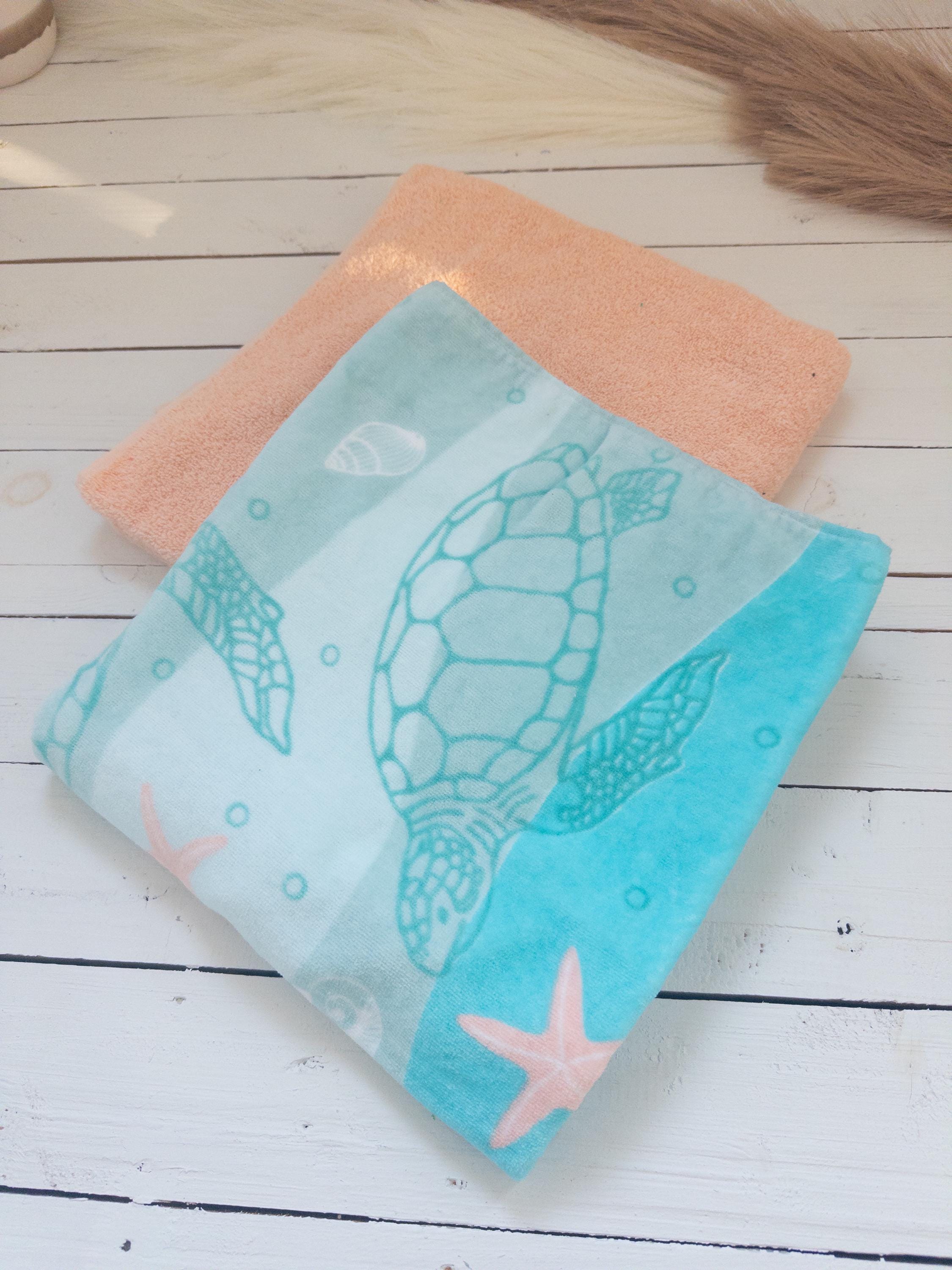 Starfish & Seaturtle Towel Pants