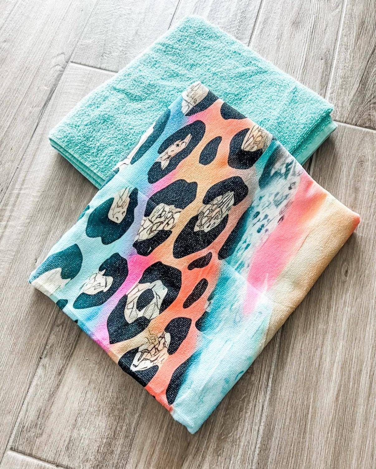 Leopard Fantasy Microfiber Towel Pants